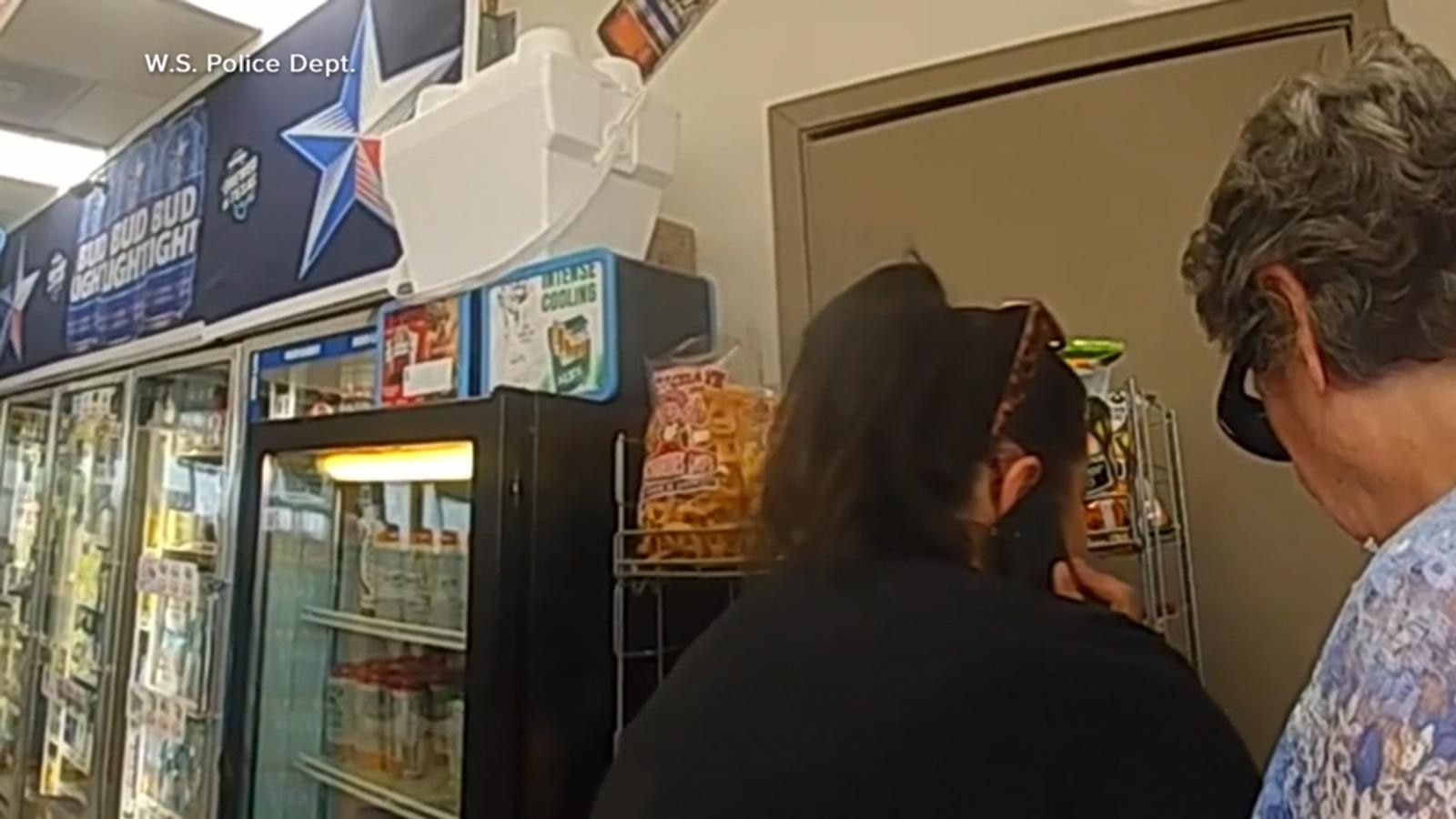 Caught on camera crypto scam