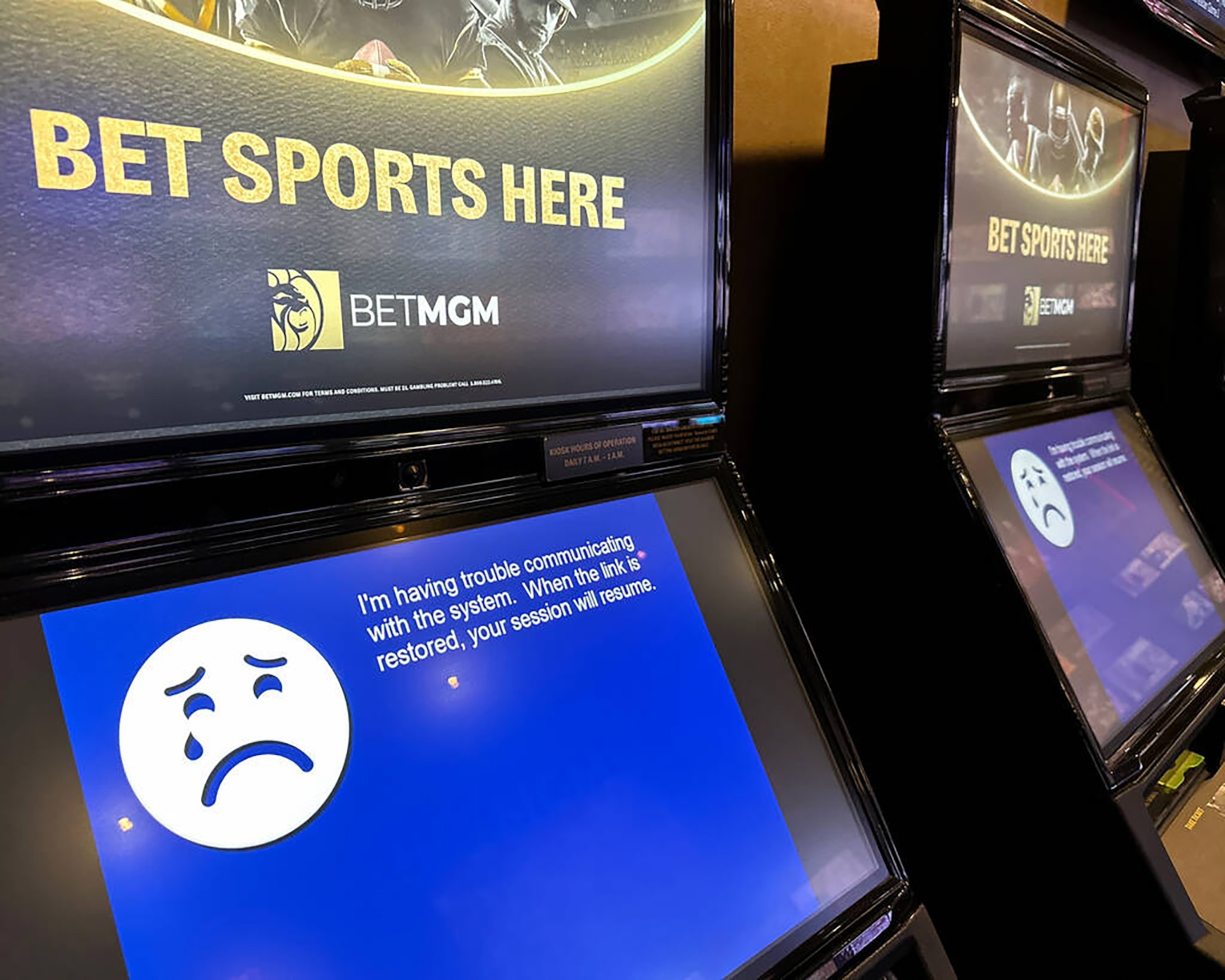 The BetMGM Sportsbook at MGM Grand