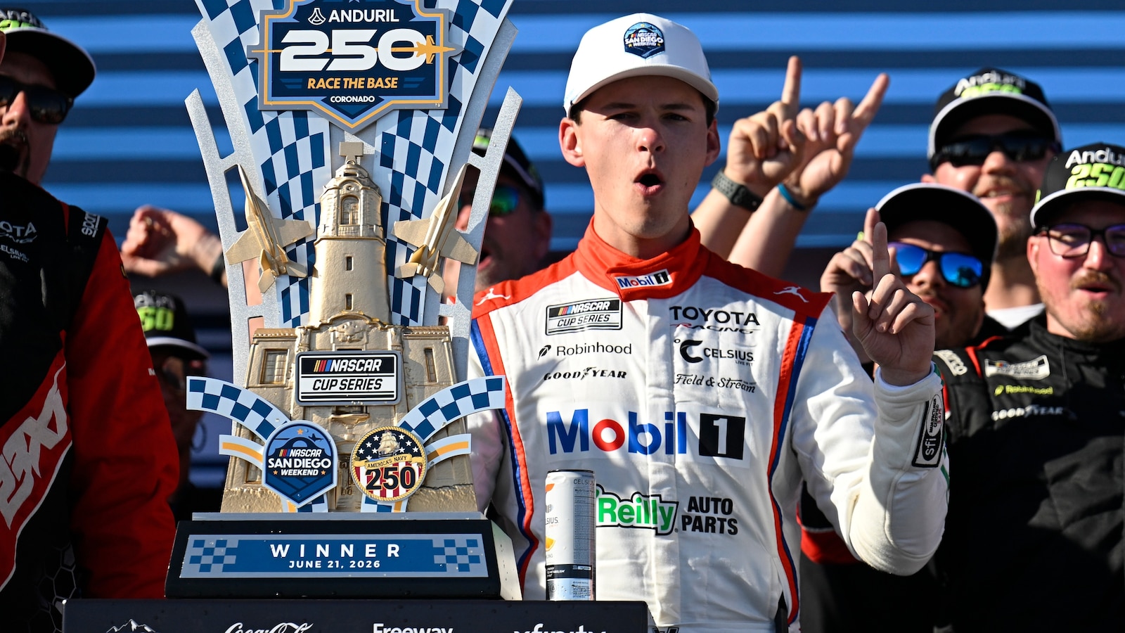 Corey Heim outduels Tyler Reddick for first NASCAR Cup win at San Diego race