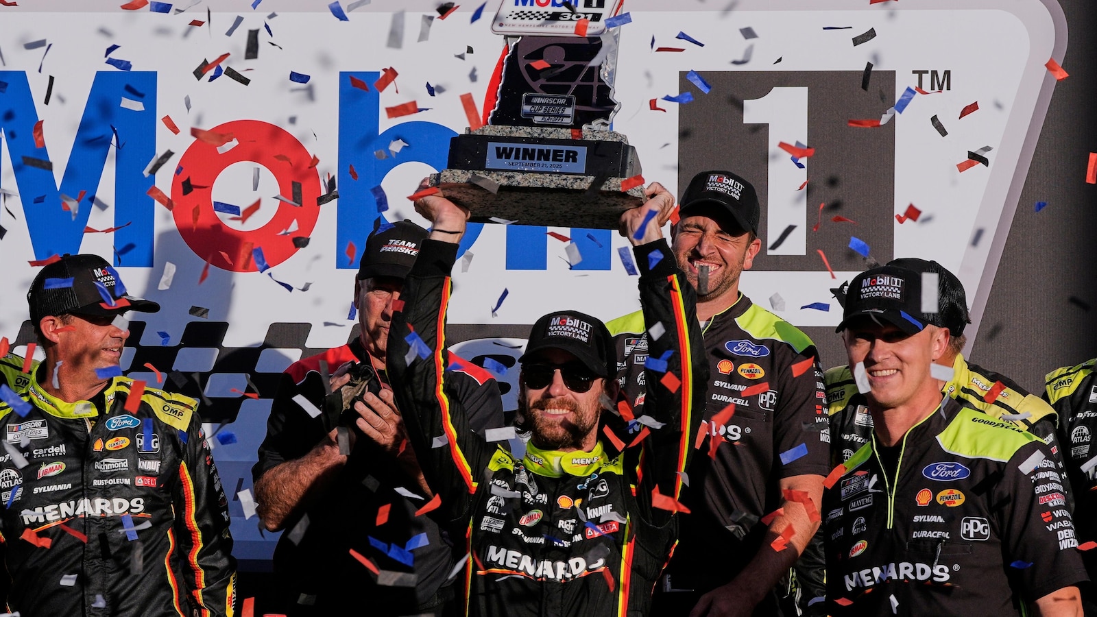 Blaney opens 2nd round of NASCAR Cup playoffs with New Hampshire win as Penske dominates