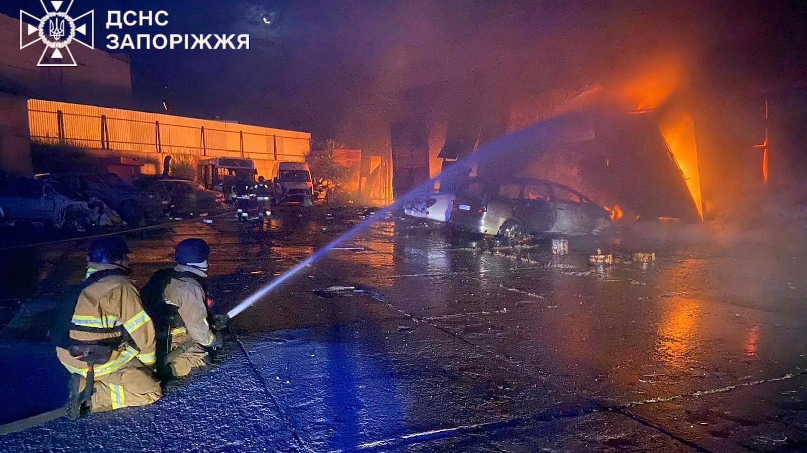 Zelenskyy calls for a European air defense system as Russian strike wounds 13 in Ukrainian city