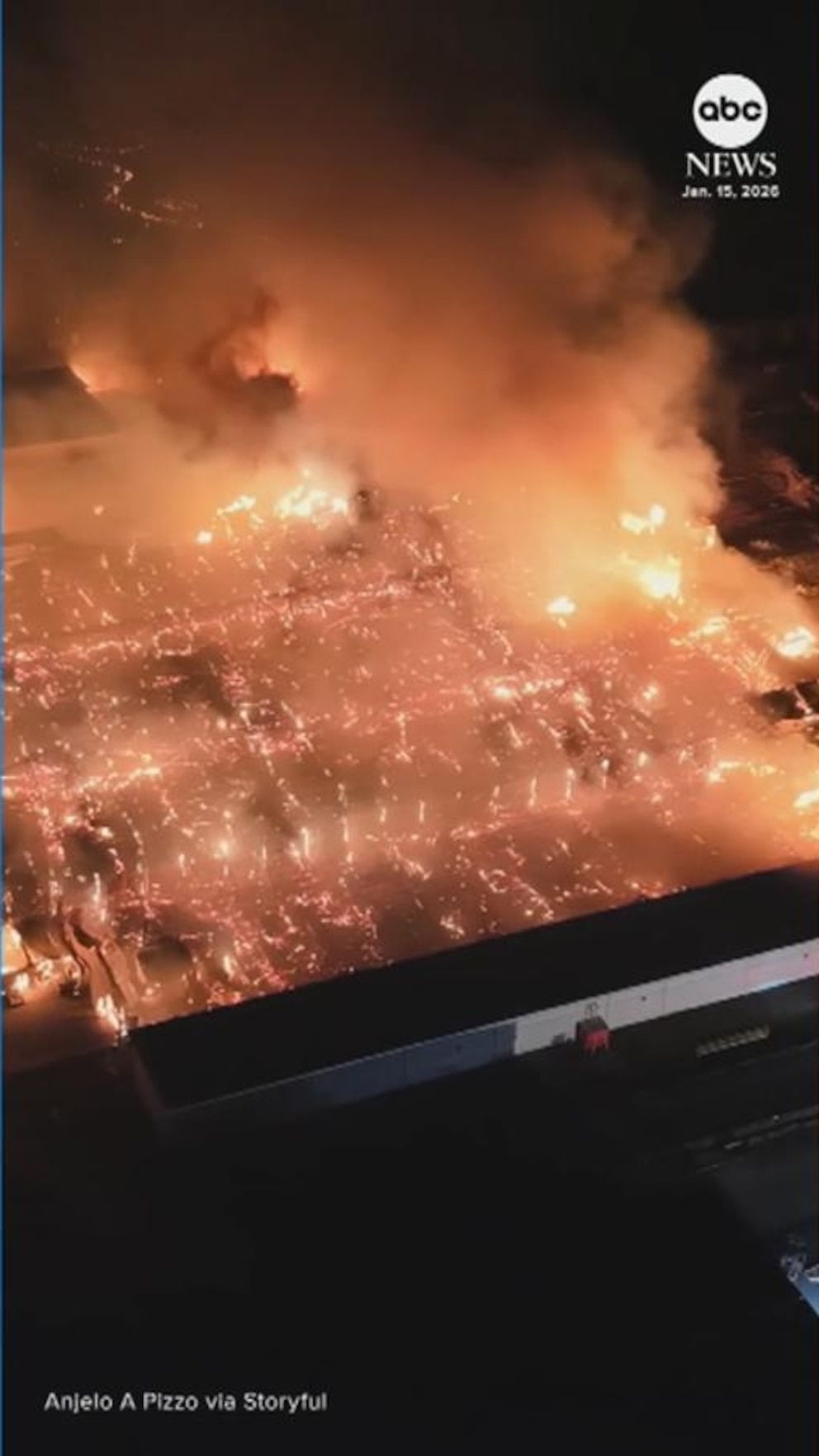 WATCH:  Massive fire erupts at Virginia plant