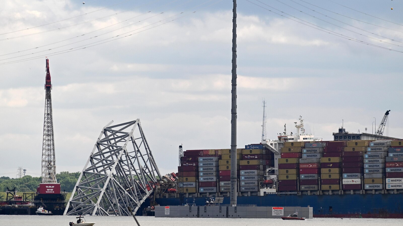  Investigation continues into 4 electrical blackouts on ship that caused Baltimore bridge collapse