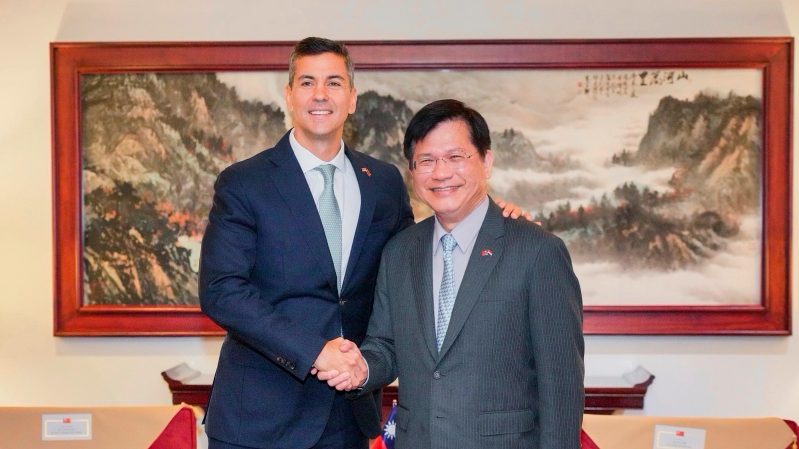 Paraguay’s president visits Taiwan as pressure from China grows