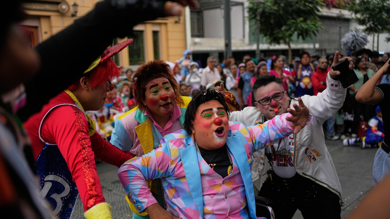 Clown Day in Peru, violence in Colombia and other top photos from Latin America and the Caribbean