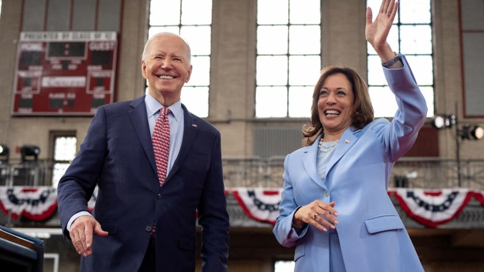 NextImg:Video Biden endorses Kamala Harris for 2024 presidential election
