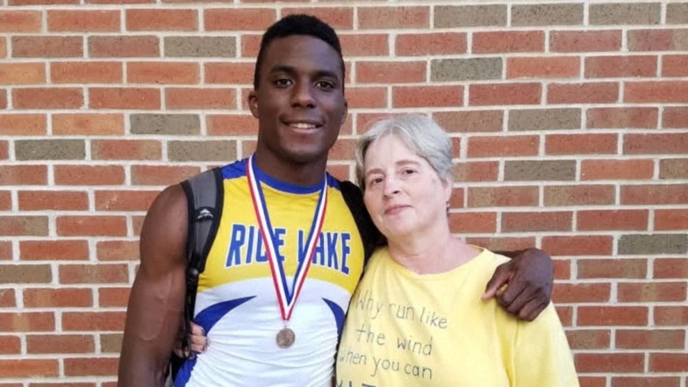 WATCH: USA track star shares powerful adoption story