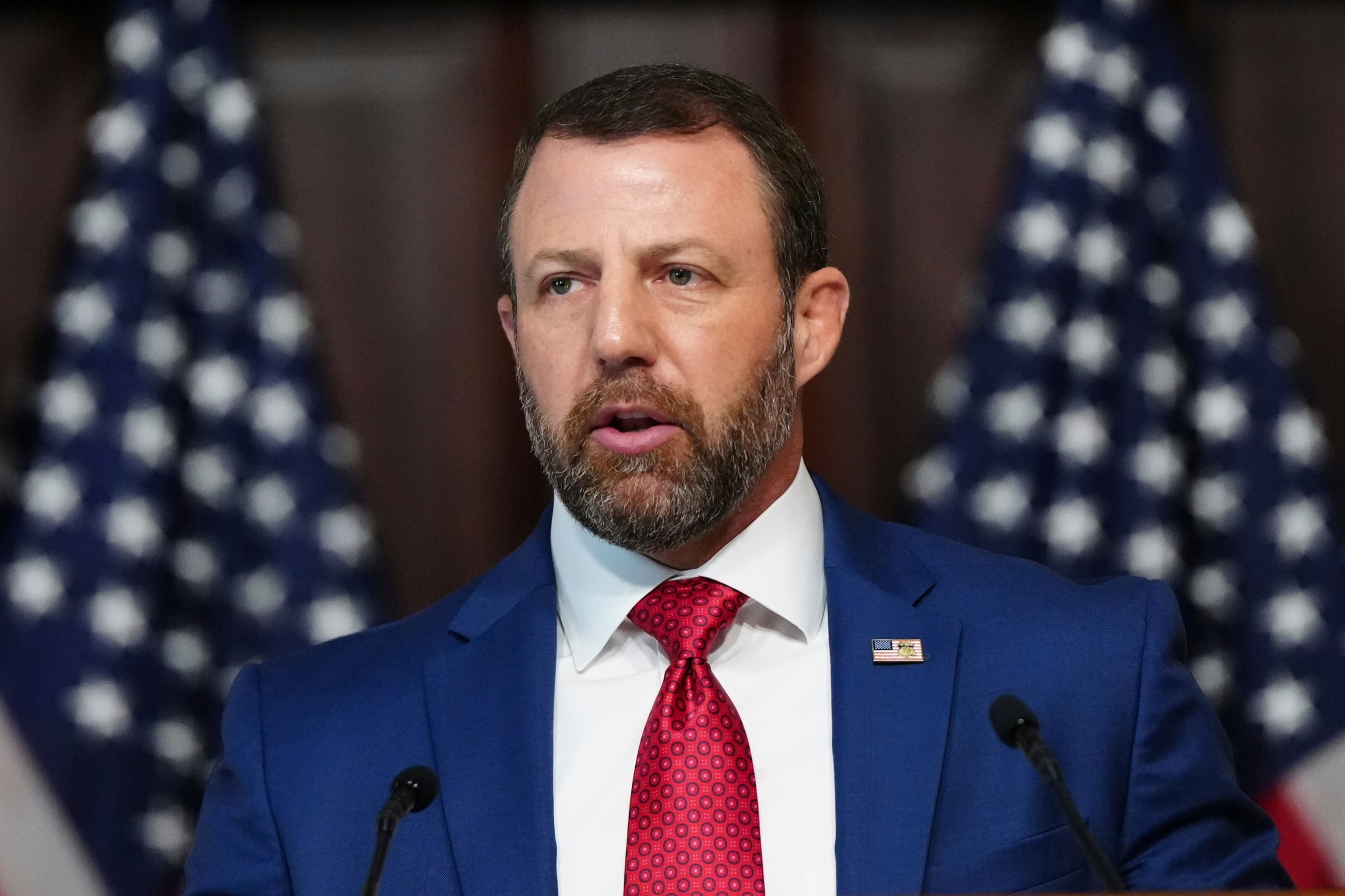 Mullin threatens to withhold aid if states don’t comply with DHS election directives
