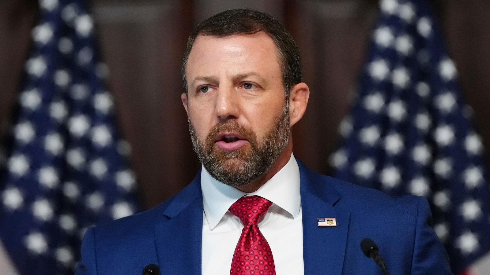 Mullin threatens to withhold aid if states don’t comply with DHS election directives