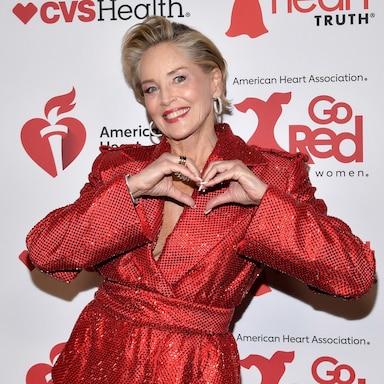 heart association red dress Nicole Scherzinger Opens Up About Her Mom Surviving Two Strokes