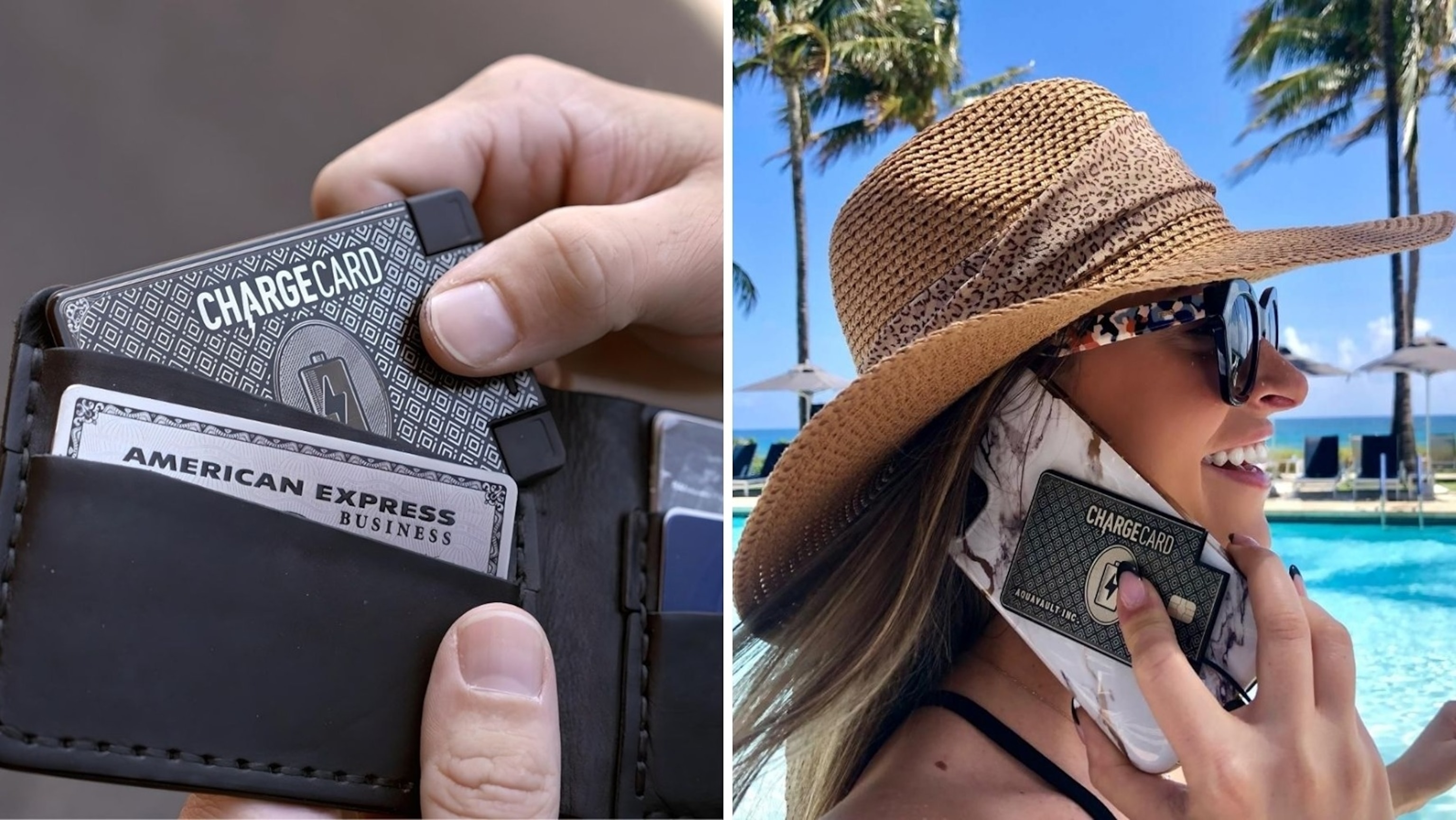 AquaVault: Wired and Wireless ChargeCard