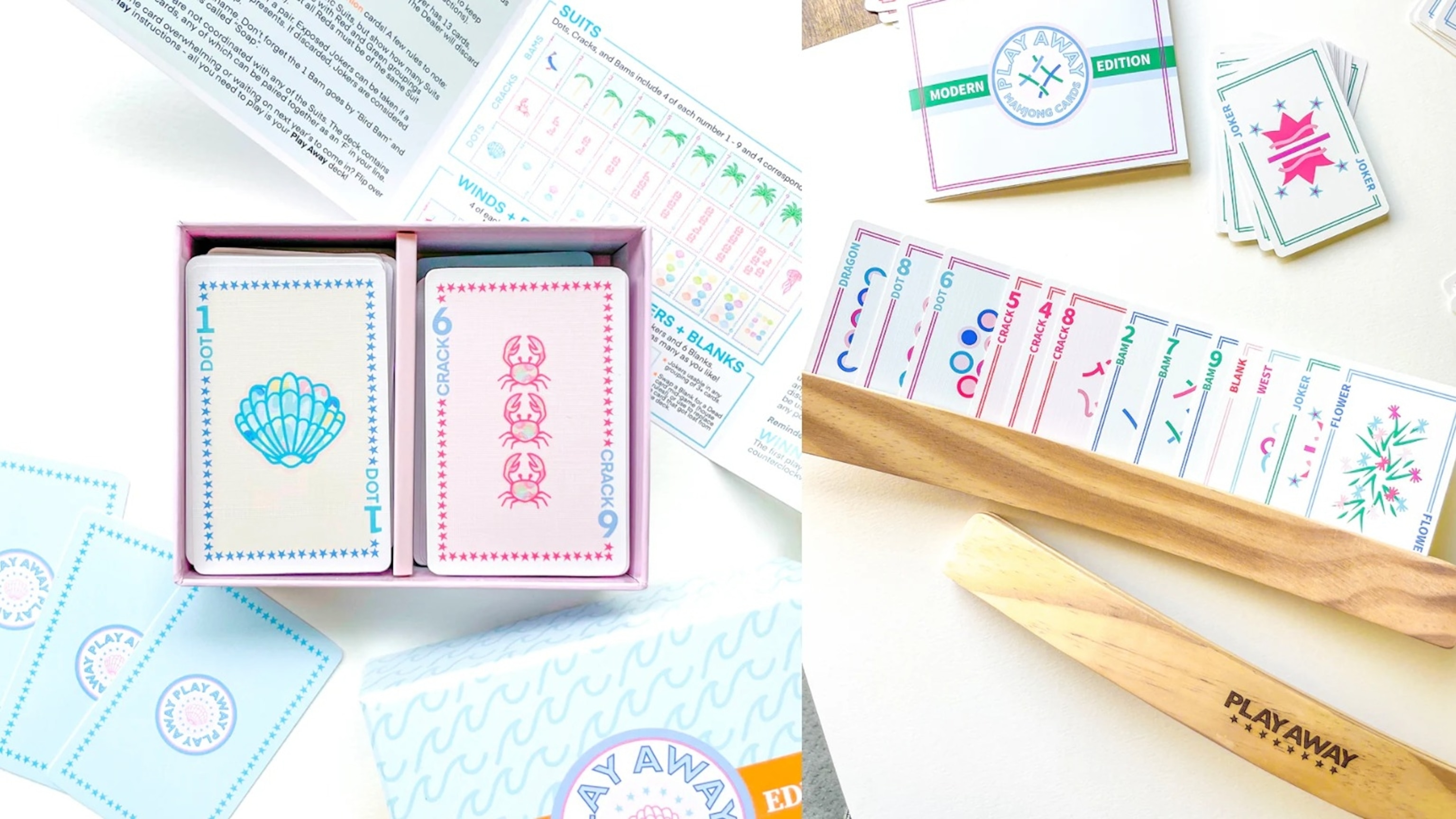 Play Away Mahjong Cards: Mahjong Cards