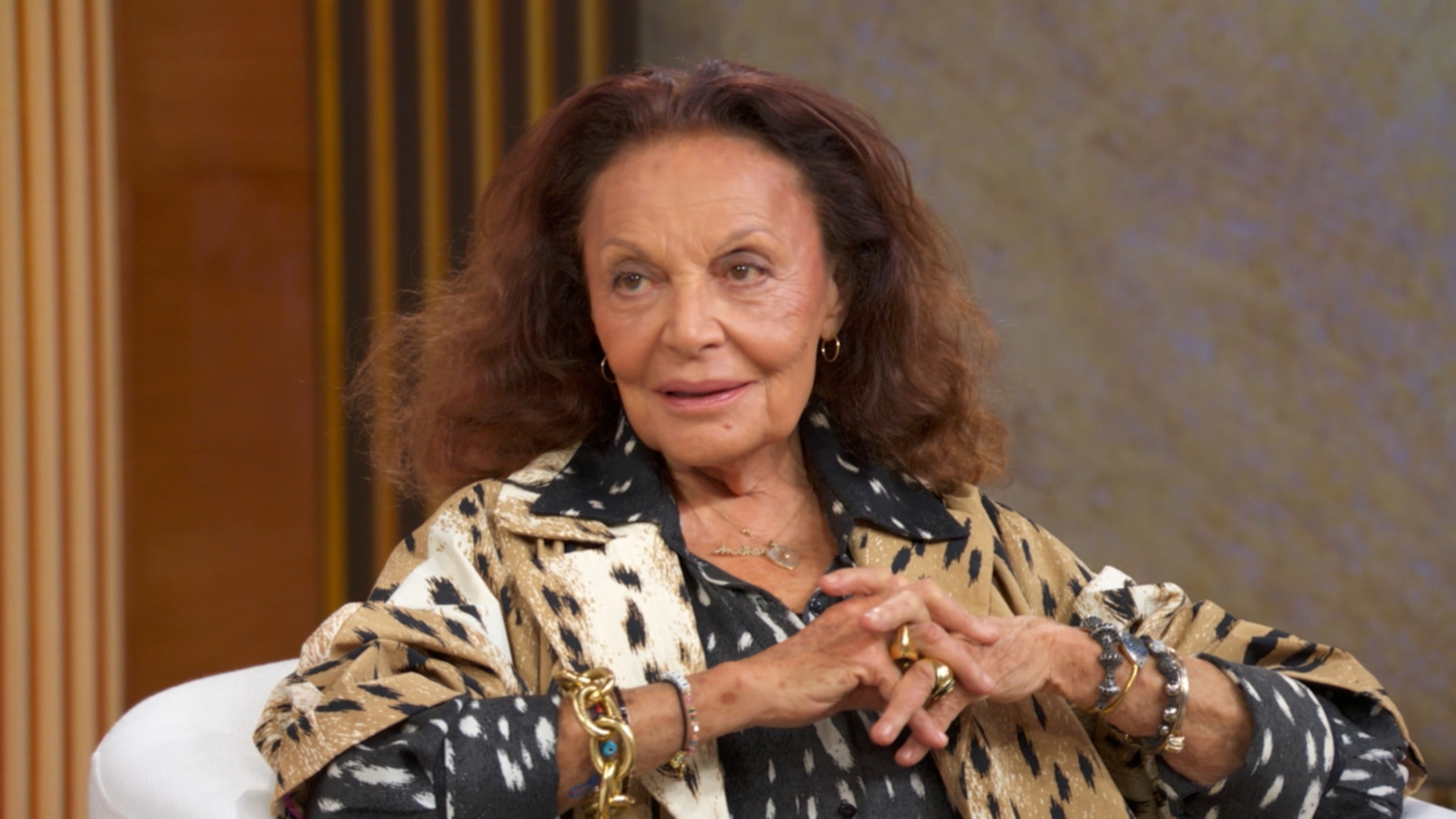 Video Catching up with Diane von Furstenberg - ABC News
