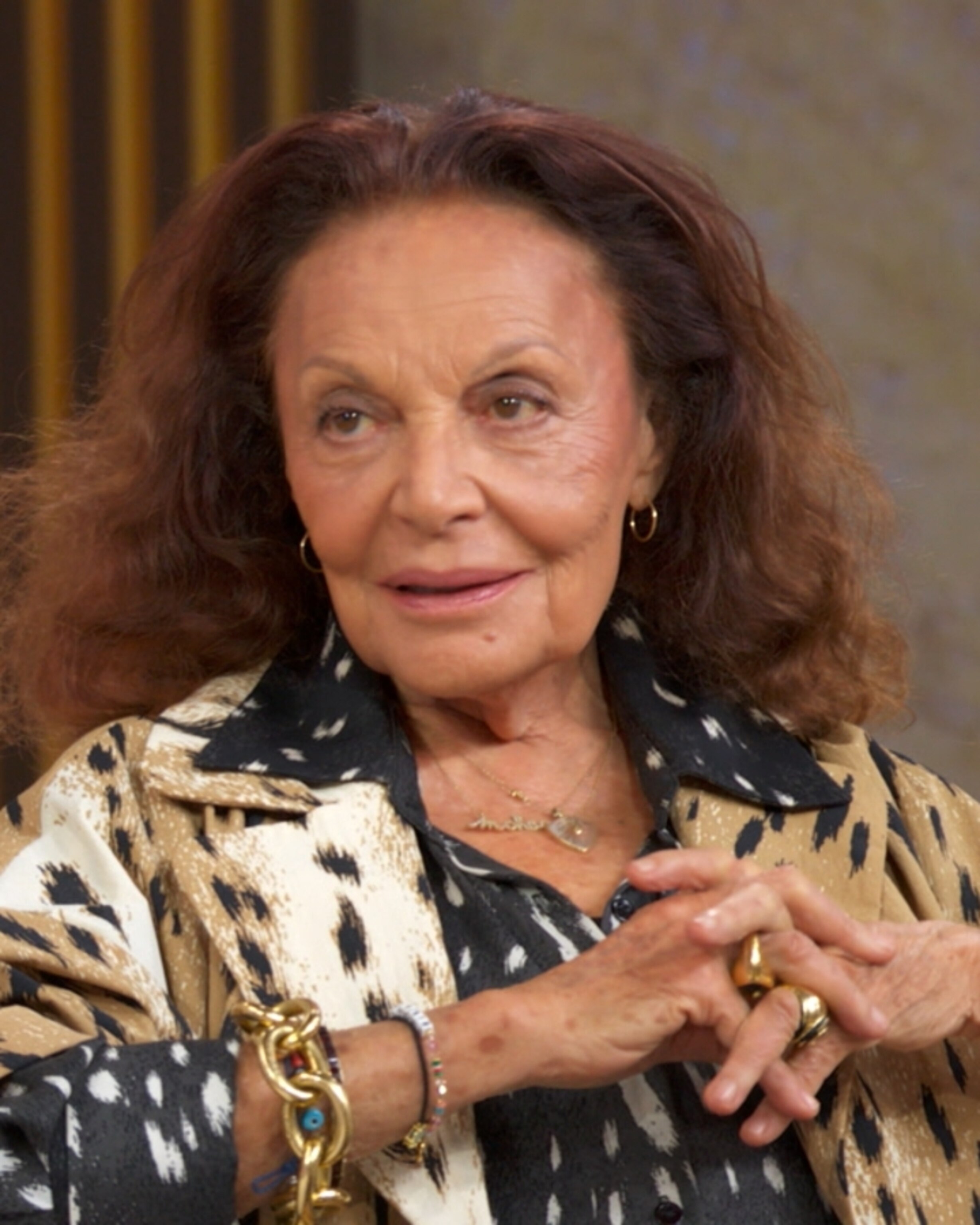 Video Catching up with Diane von Furstenberg - ABC News