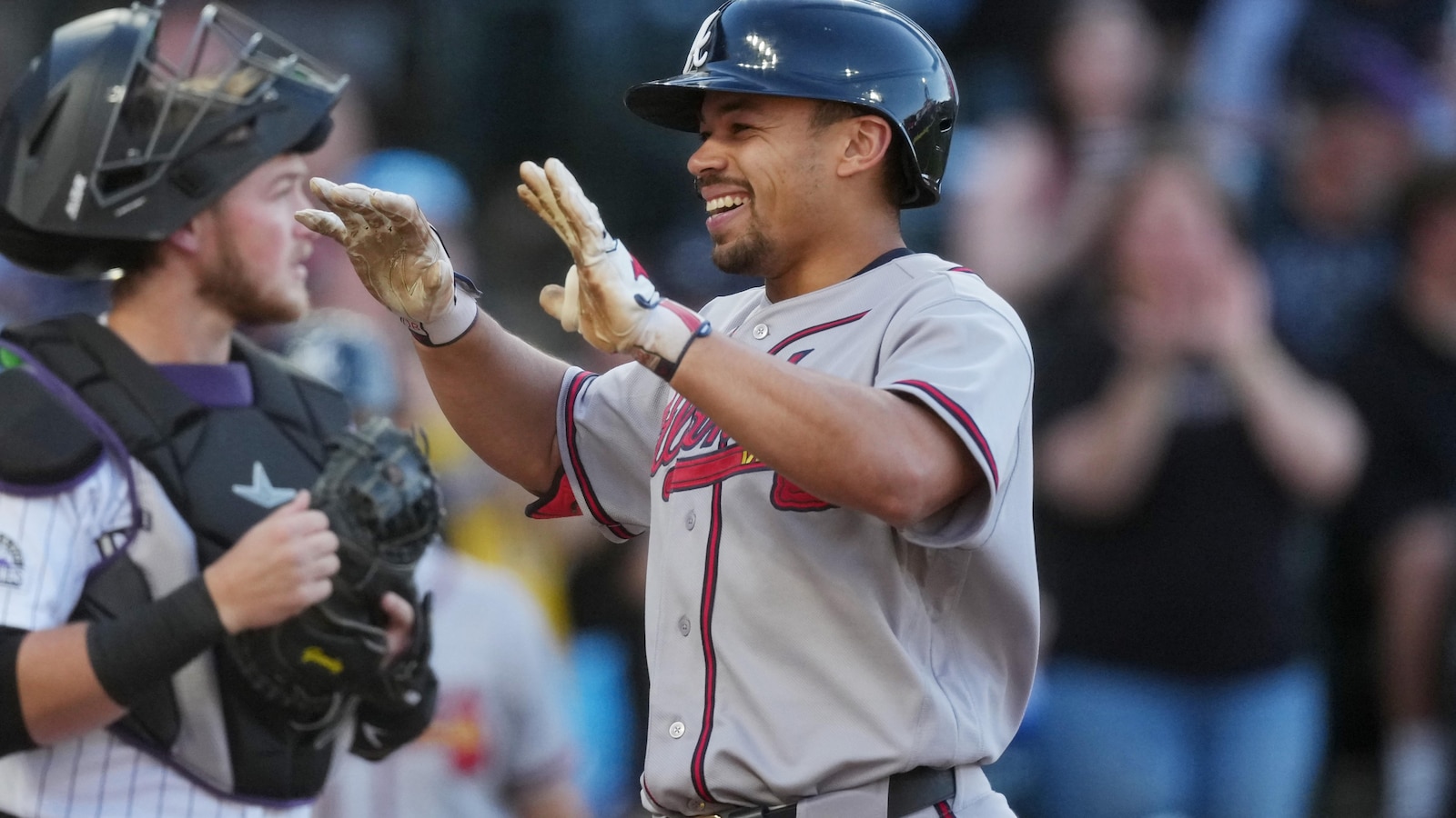 Drake Baldwin powers Braves past Rockies 9-1 as Chris Sale dominates again