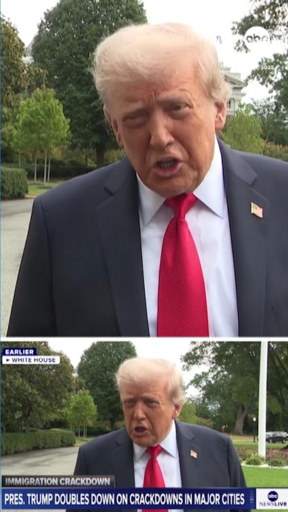 NextImg:Video President Trump doubles down on crackdowns in major US cities