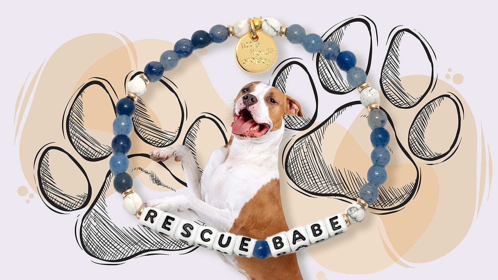 Little Words Project: Shop the "Rescue Babe" bracelet that gives back