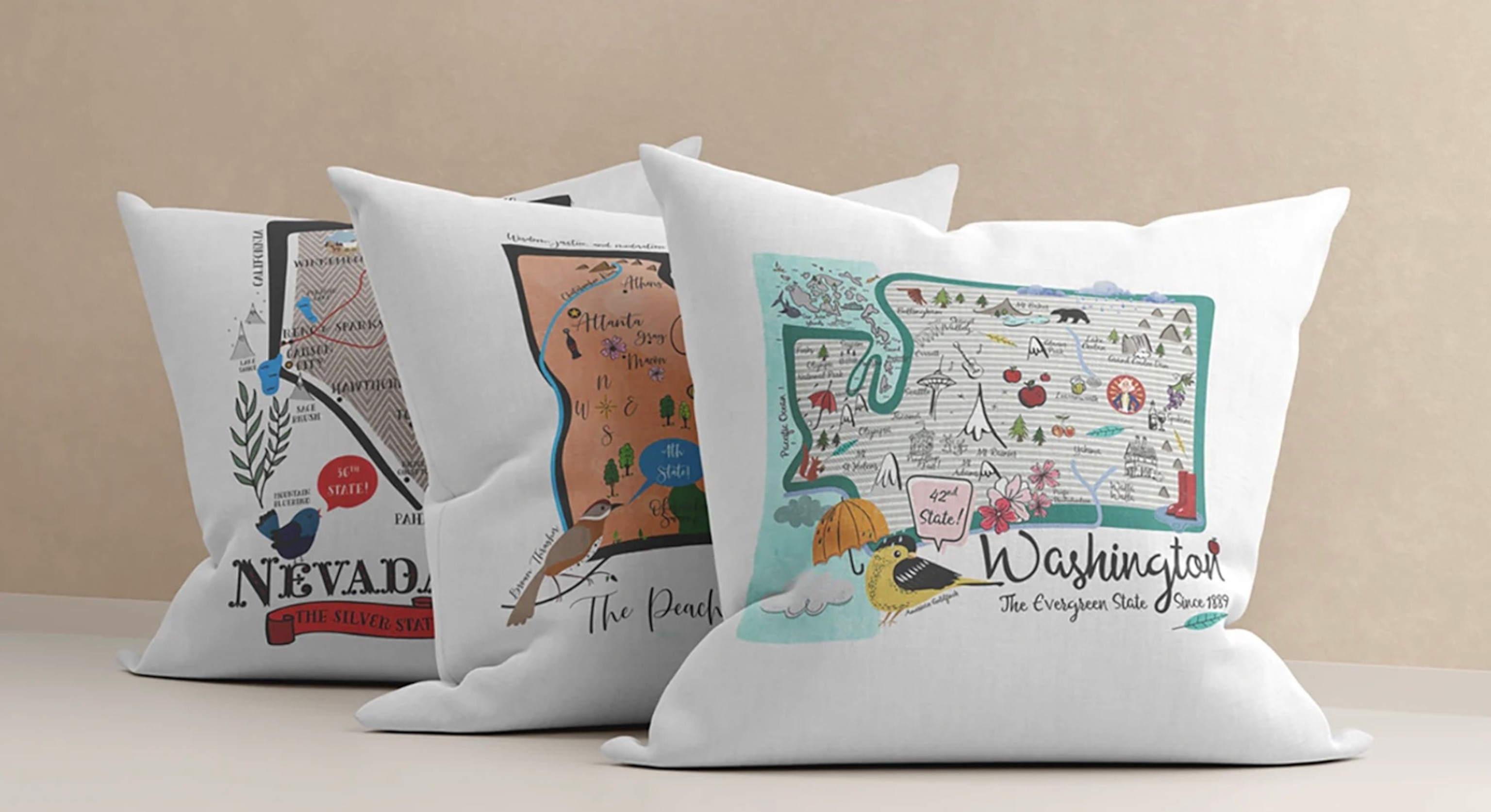 Gooseberry Designs: Tea Towels and Pillow Covers