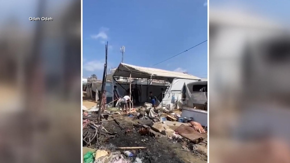Video Israeli airstrikes kill 16 in school-turned-shelter, Gaza Civil ...
