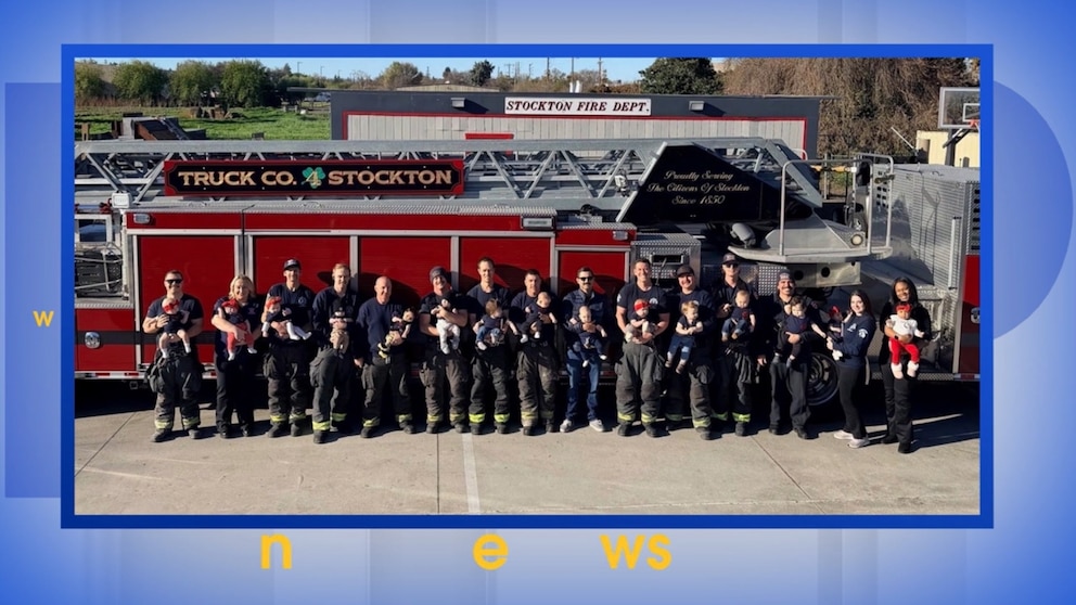 WATCH:  Baby boom for California fire department