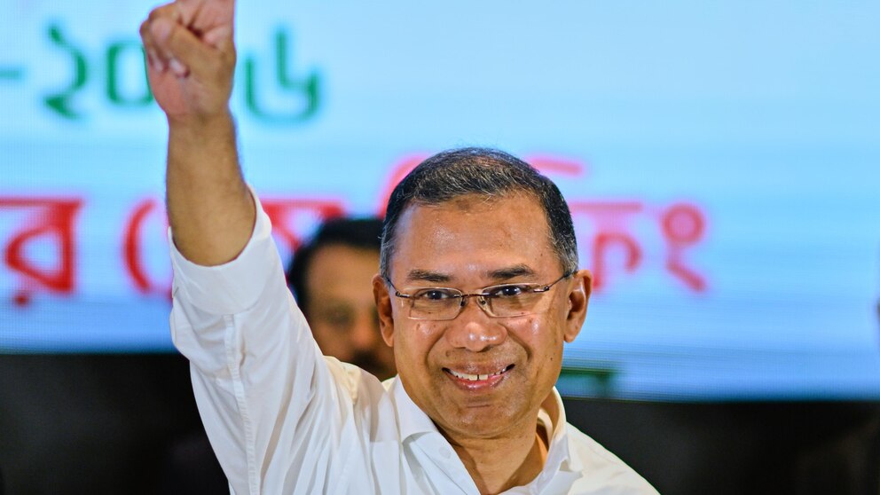 Bangladesh’s new prime minister is sworn in after his party’s landslide election win