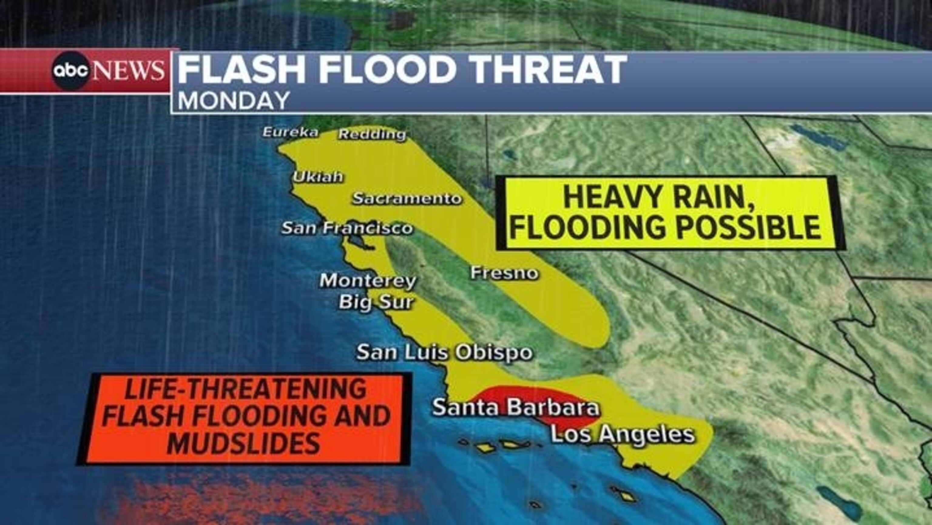 PHOTO: Flash flood threat.