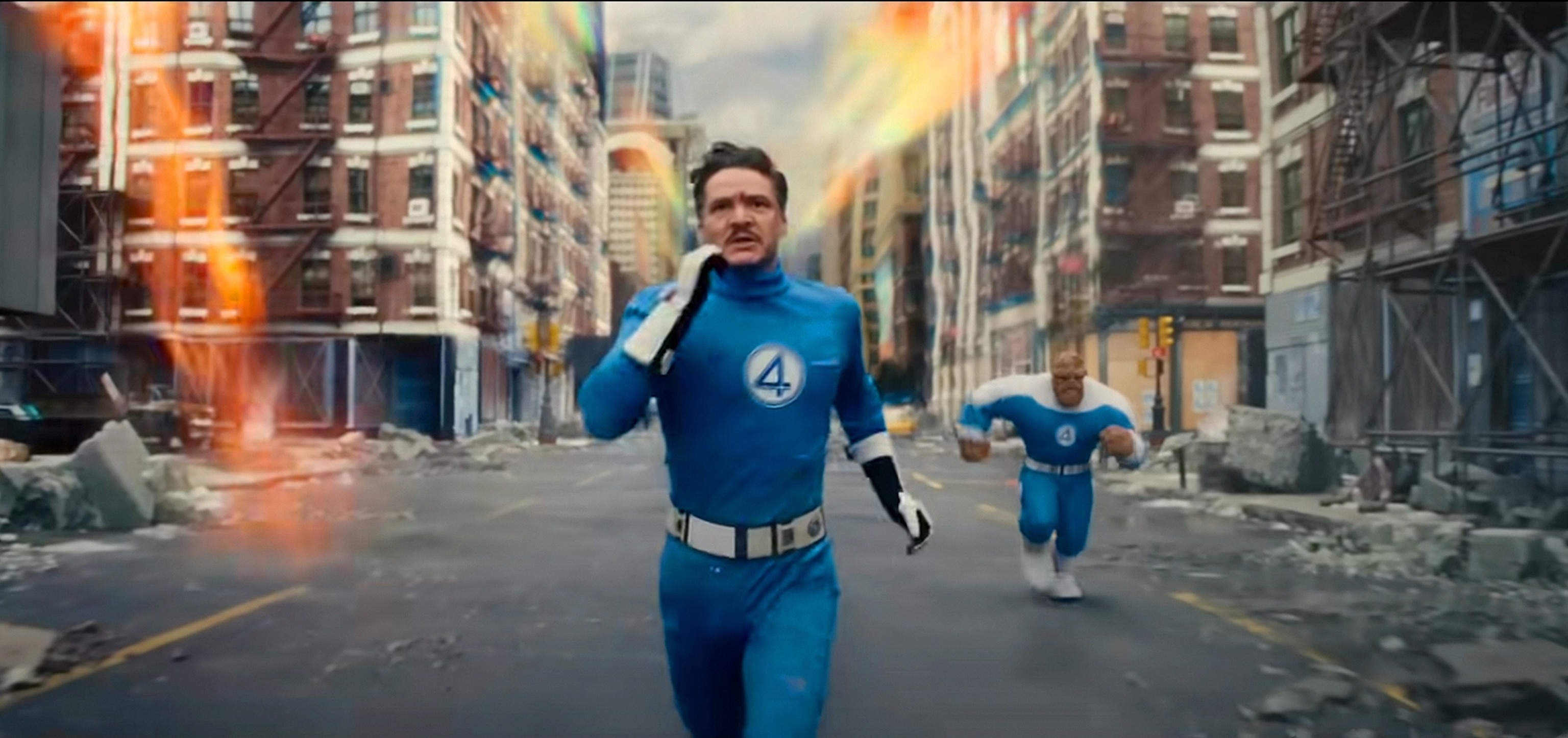 PHOTO: Pedro Pascal in a scene from the movie, "The Fantastic Four: First Steps."