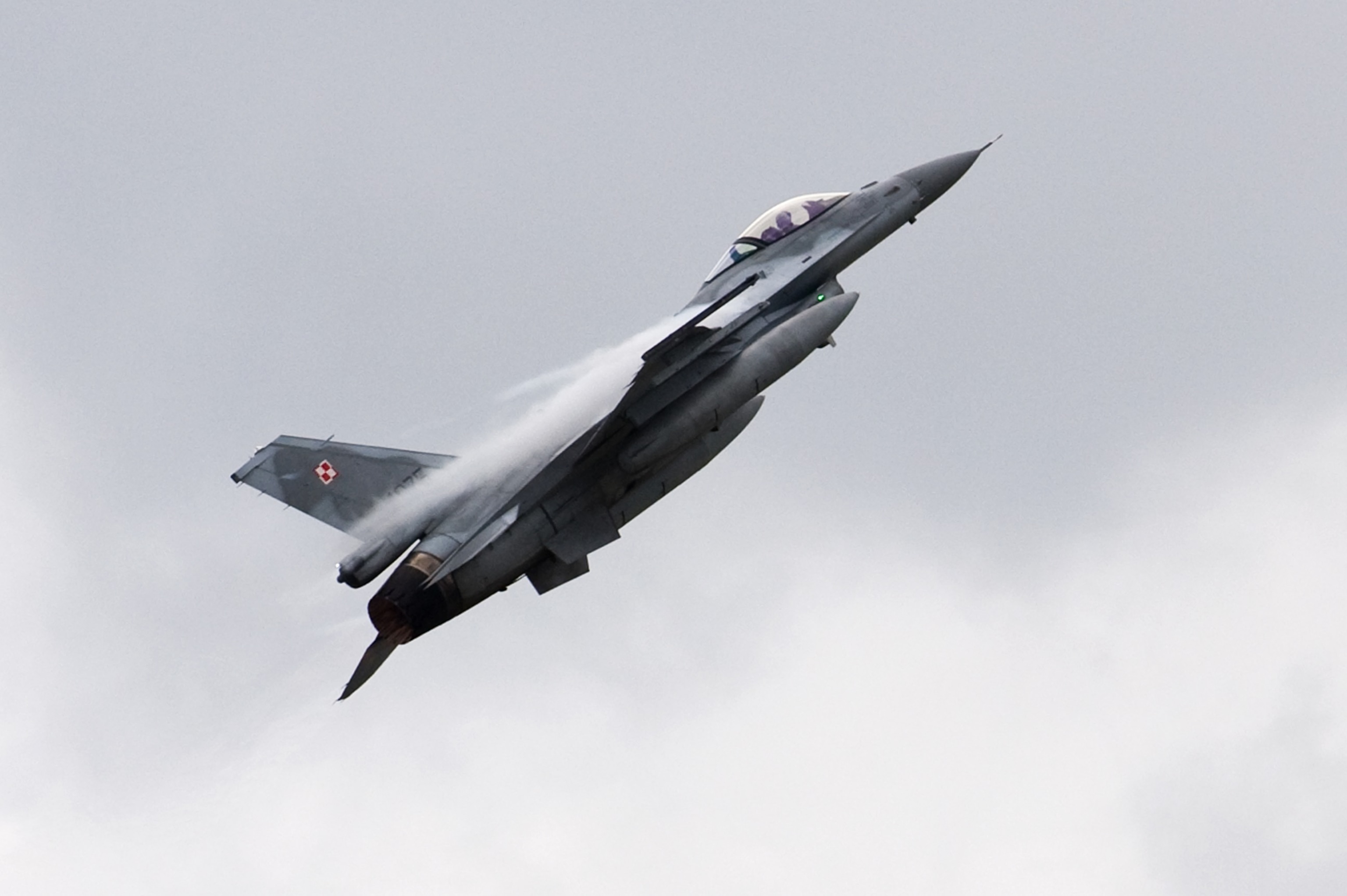PHOTO: F-16 Jet Fighter of Polish Air Force