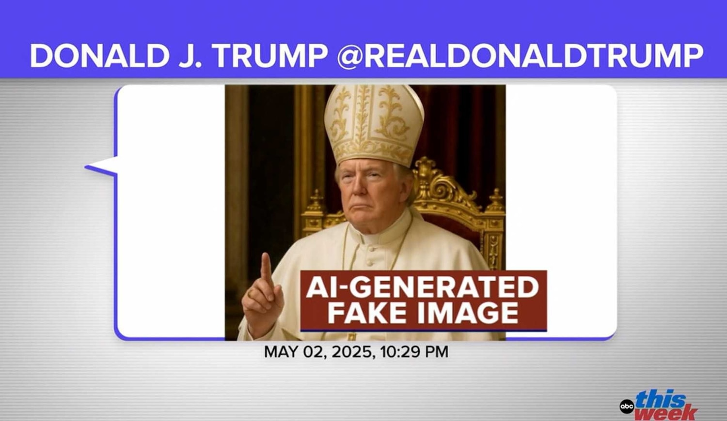 trump dressed as pope Catholic community reacts to Trump's AI image of himself as the pope