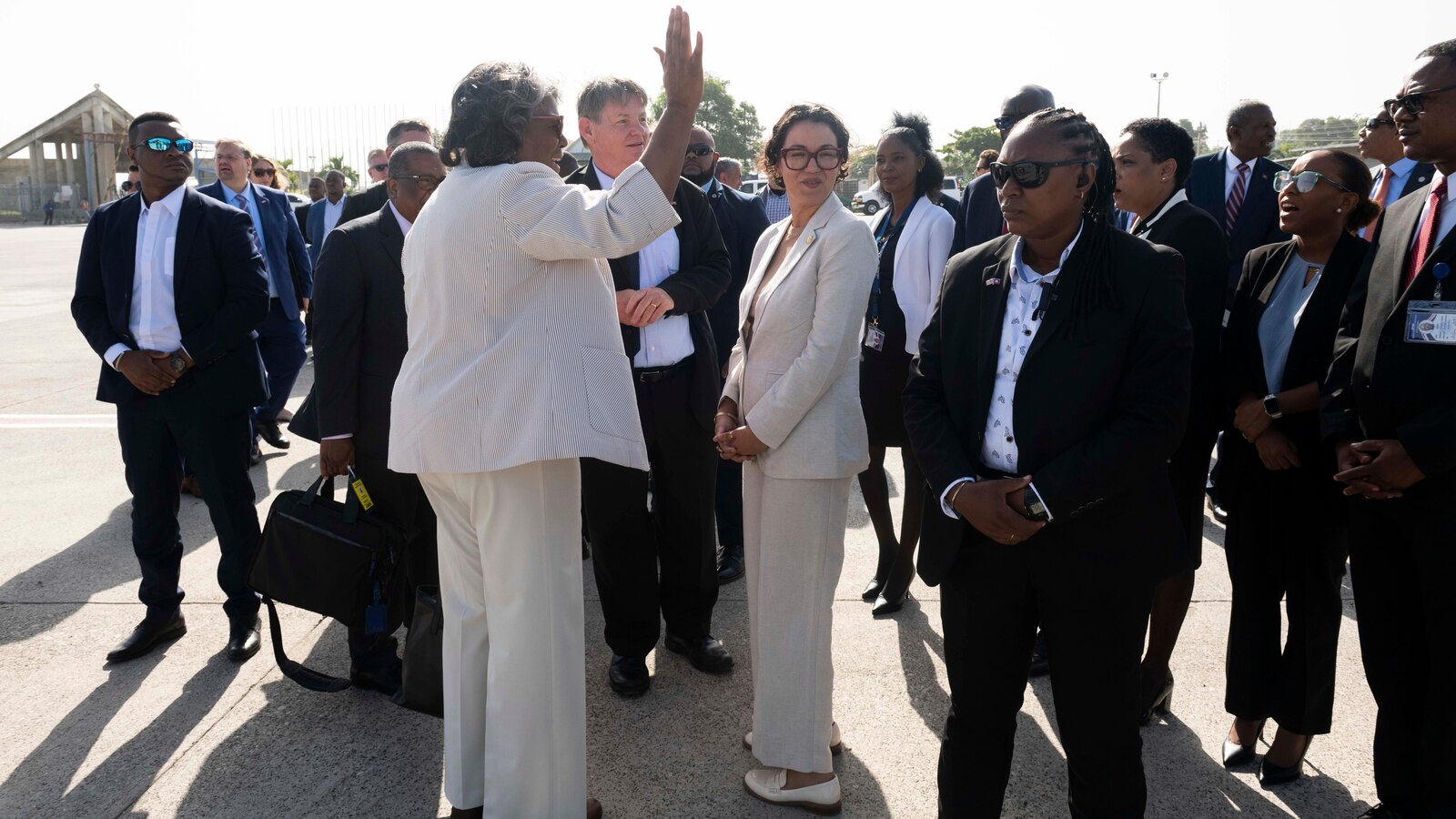  US ambassador visits Haiti to meet new leaders and Kenyan police helping to curb gang violence
