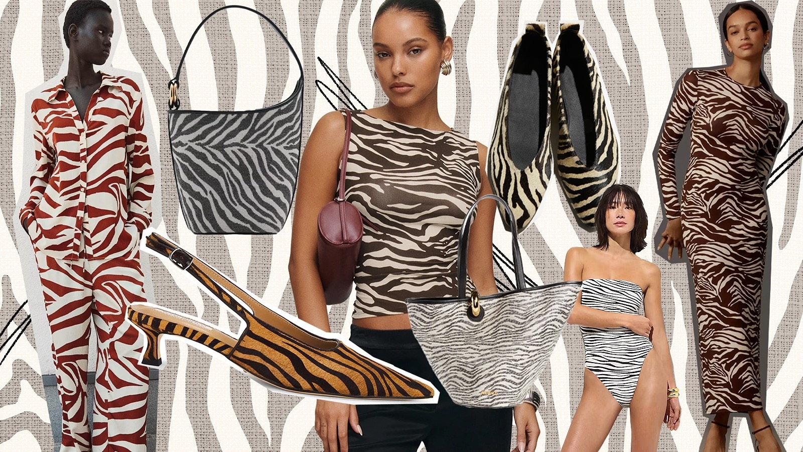 How to style zebra print for spring