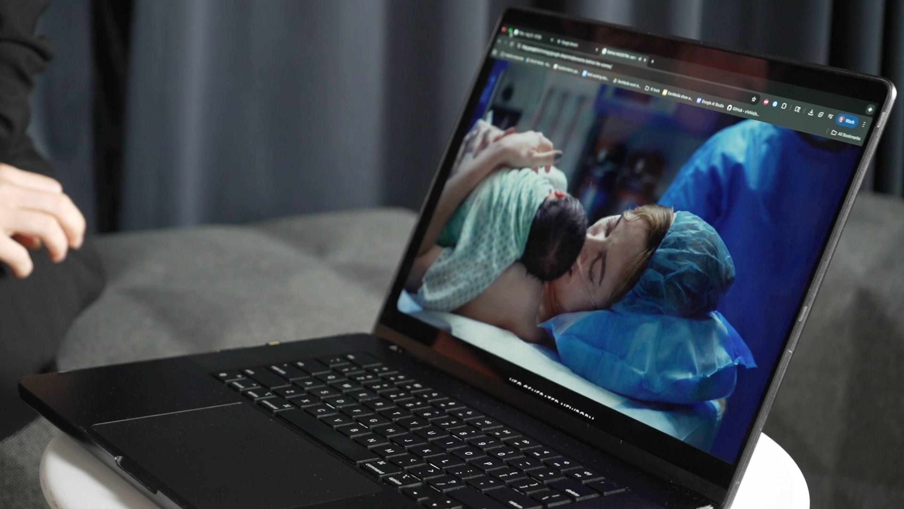 PHOTO: For the film "Ancestra," Google's Veo 3 was used  to create a computer generated baby.