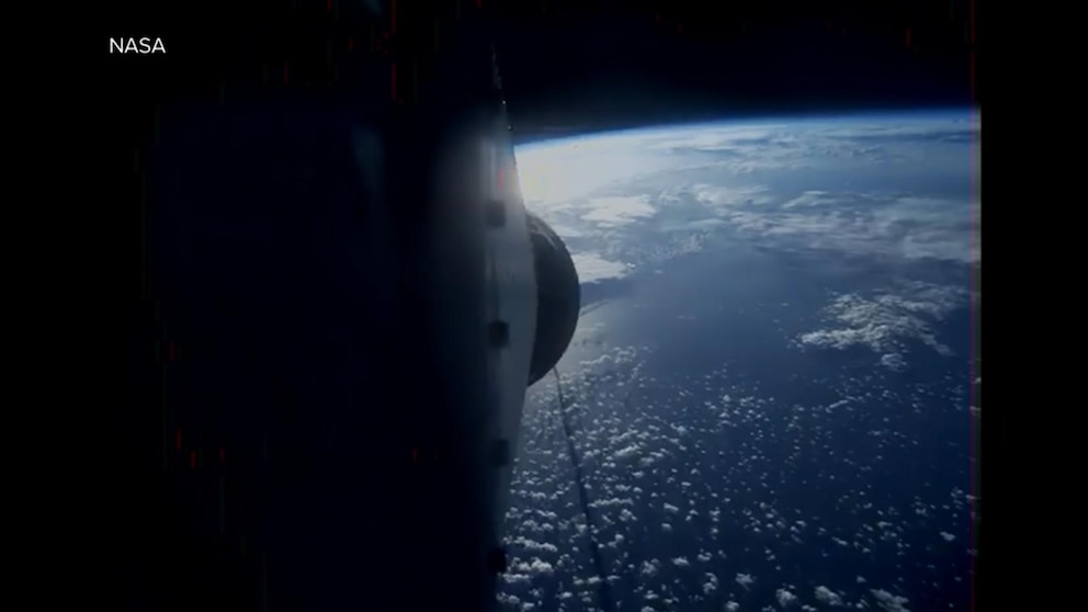 Video Artemis II orbits Earth for full day, takes critical step in path towards the moon