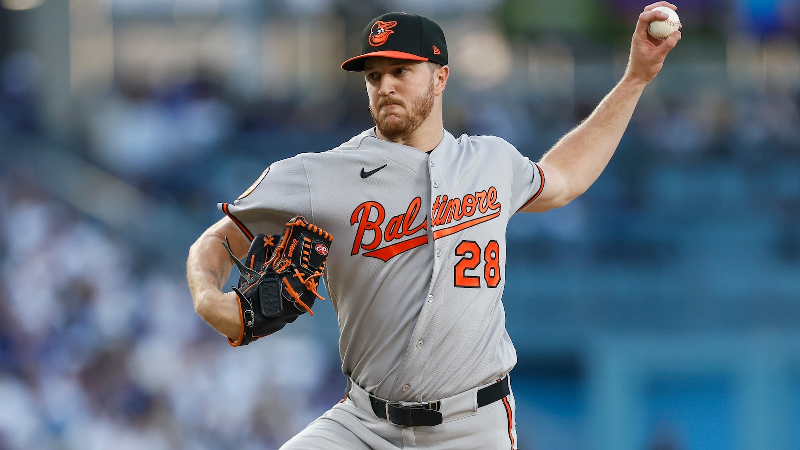 Orioles Defeat Dodgers 3-2 Behind Rogers' Seven Scoreless Innings
