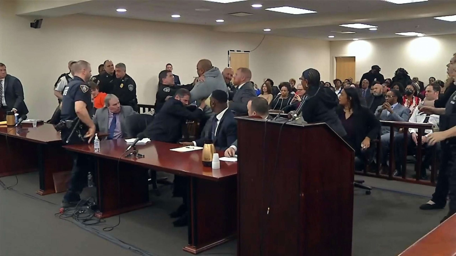 Judge says 'no mercy,' victim's families vent their anger as Buffalo mass shooter sentenced to life  - ABC News