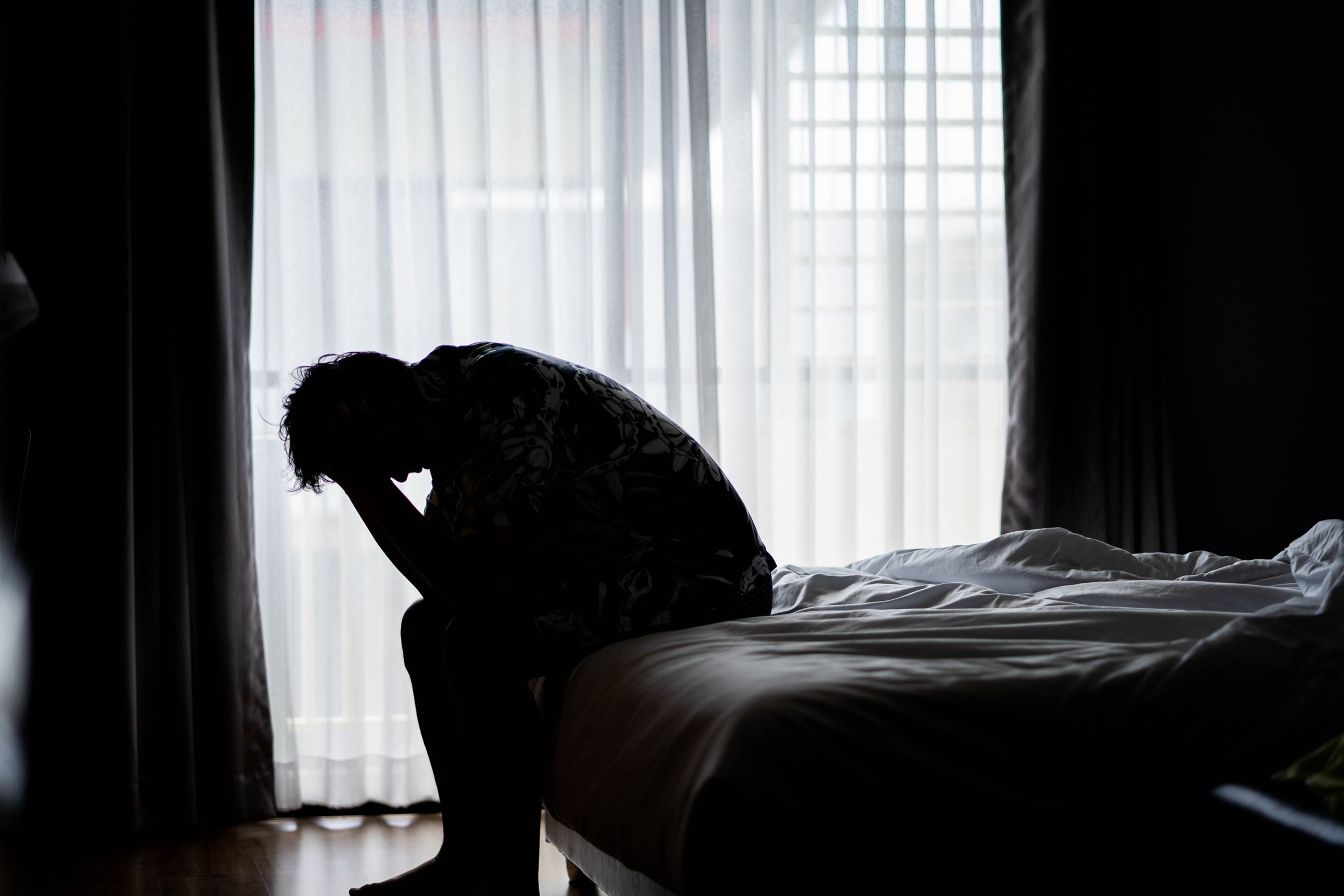 PHOTO: An undated stock photo of someone suffering from insomnia. 