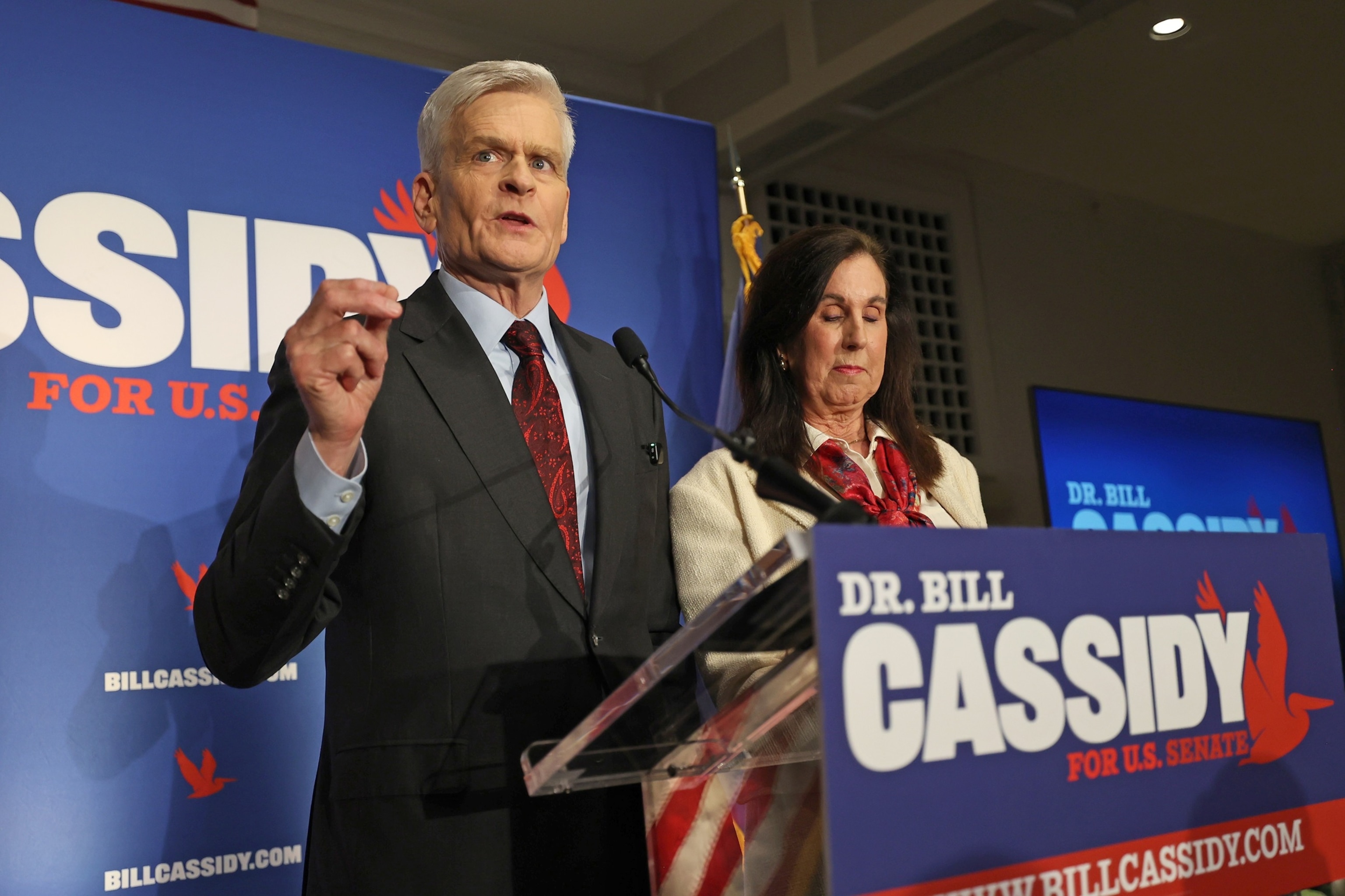 PHOTO: Bill Cassidy Holds Primary Night Event In Baton Rouge