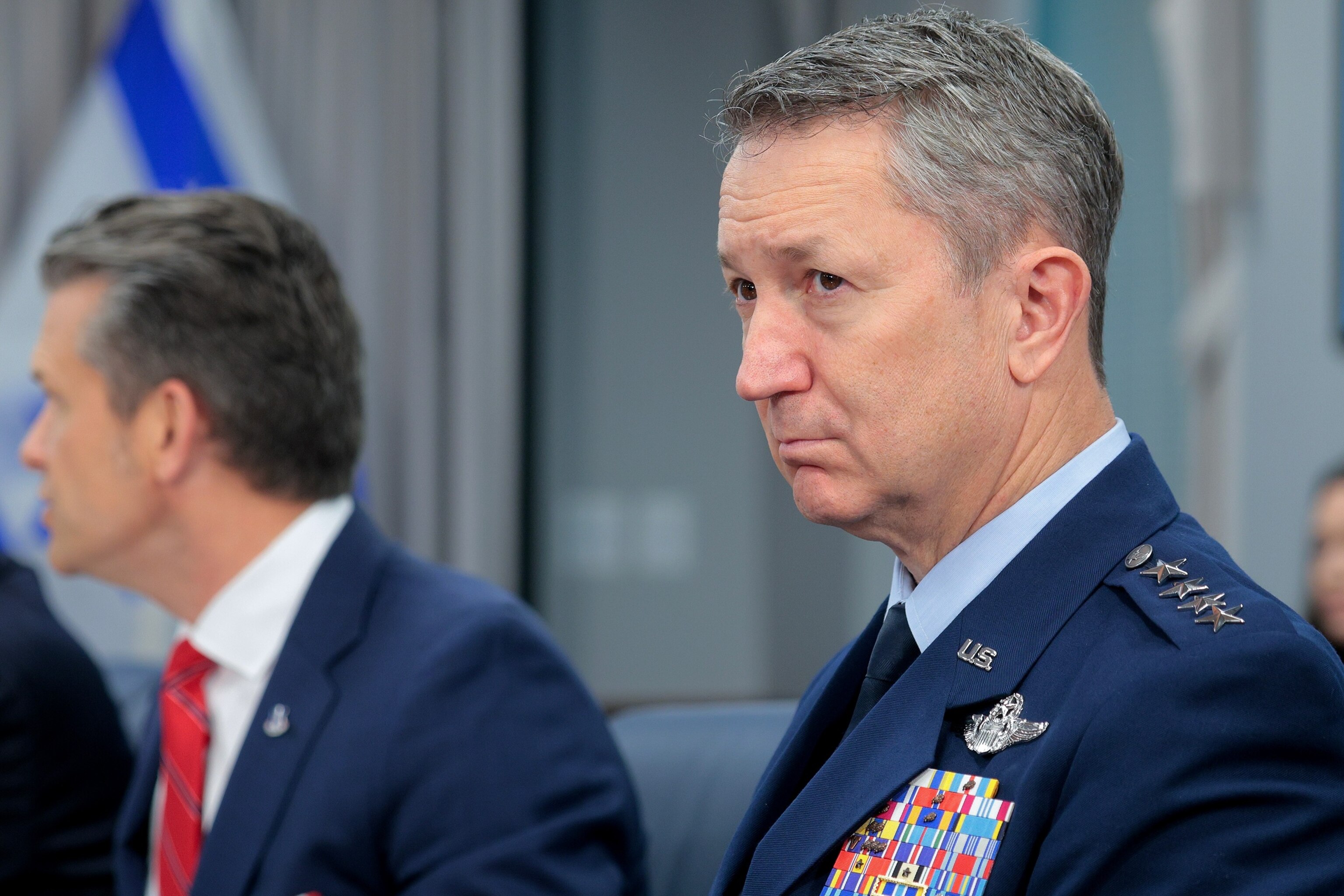 PHOTO: Defense Secretary Hegseth Hosts Israeli Defense Minister Katz At The Pentagon