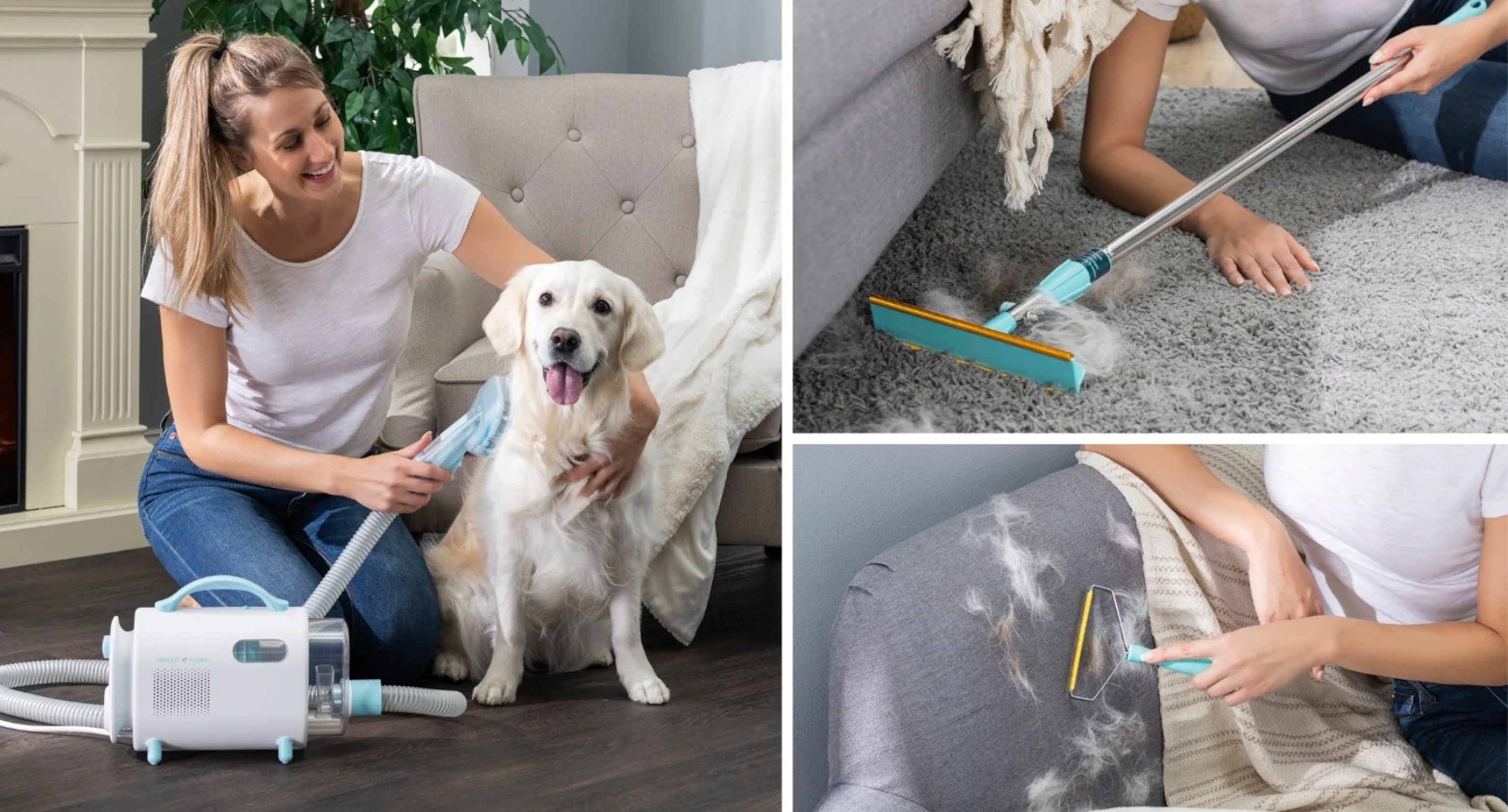 Uproot Clean: Pet Hair Cleaning Tools