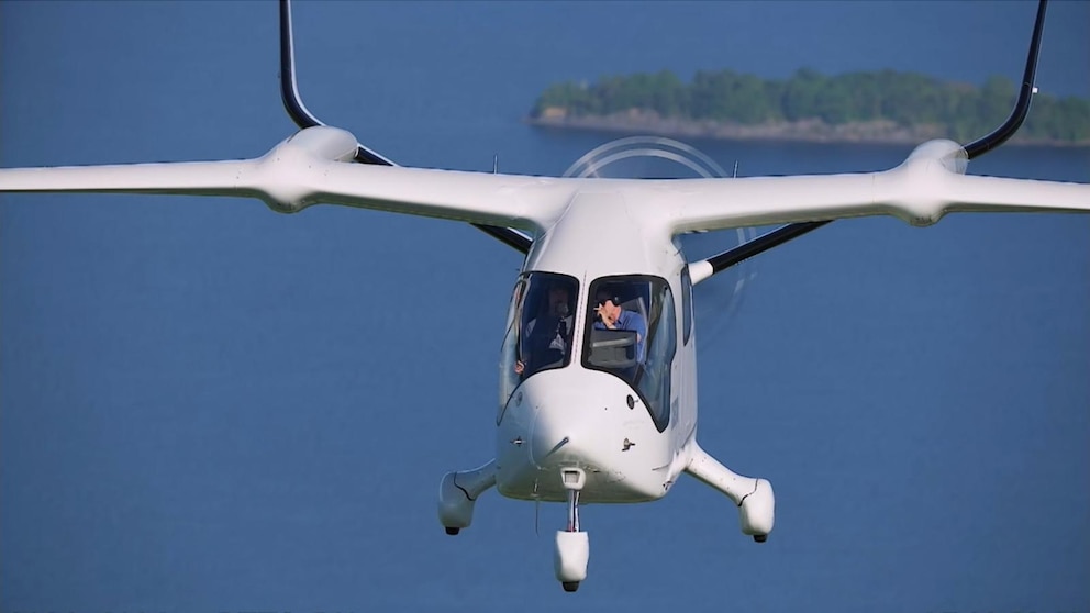 WATCH:  On board the 1st electric plane