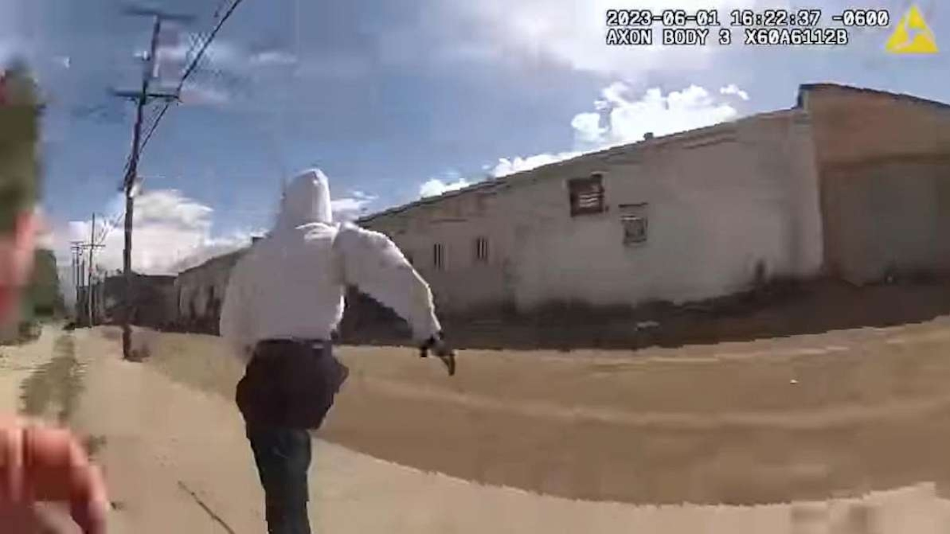 PHOTO: A still from police body camera footage released by the Aurora Police Department in the shooting death of Jor'Dell Richardson on June 1, 2023.