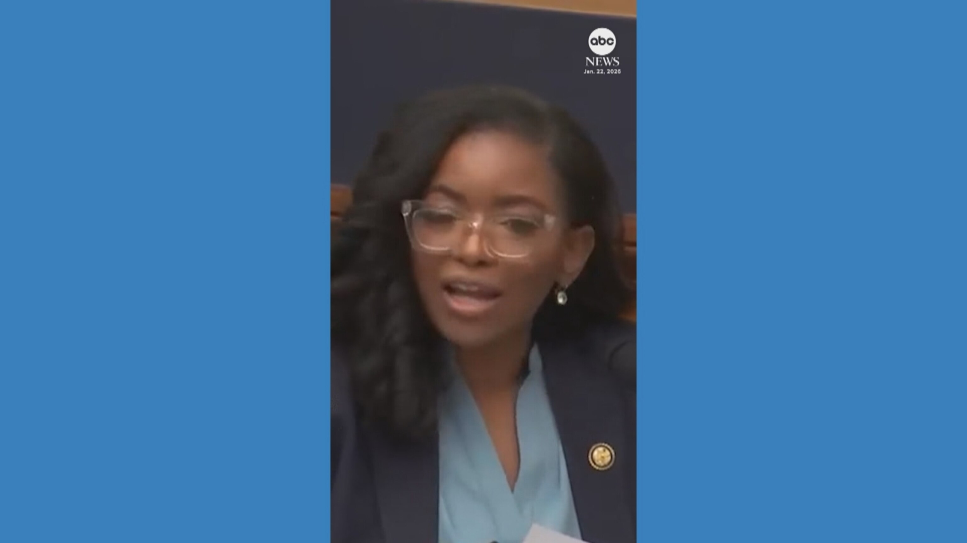 Video Rep. Jasmine Crockett shares details from former special