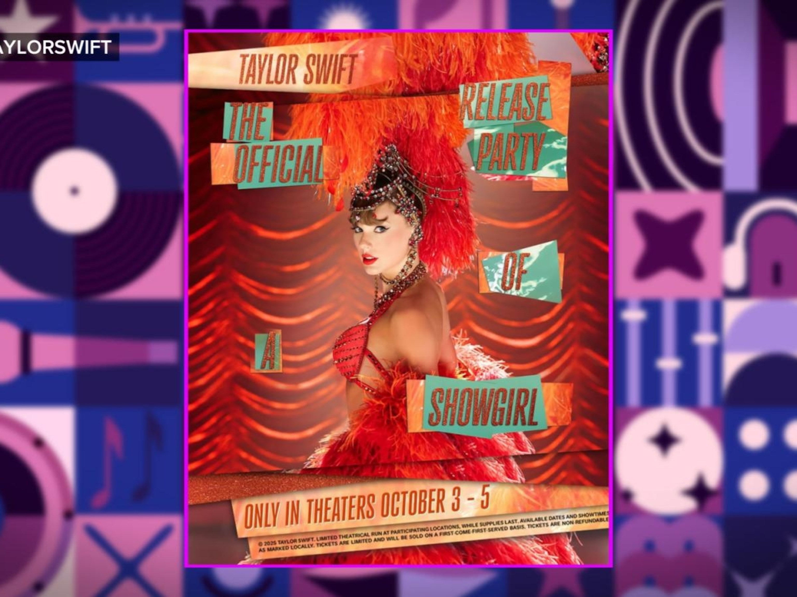 Video Taylor Swift's 'Life of a Showgirl' Set for October