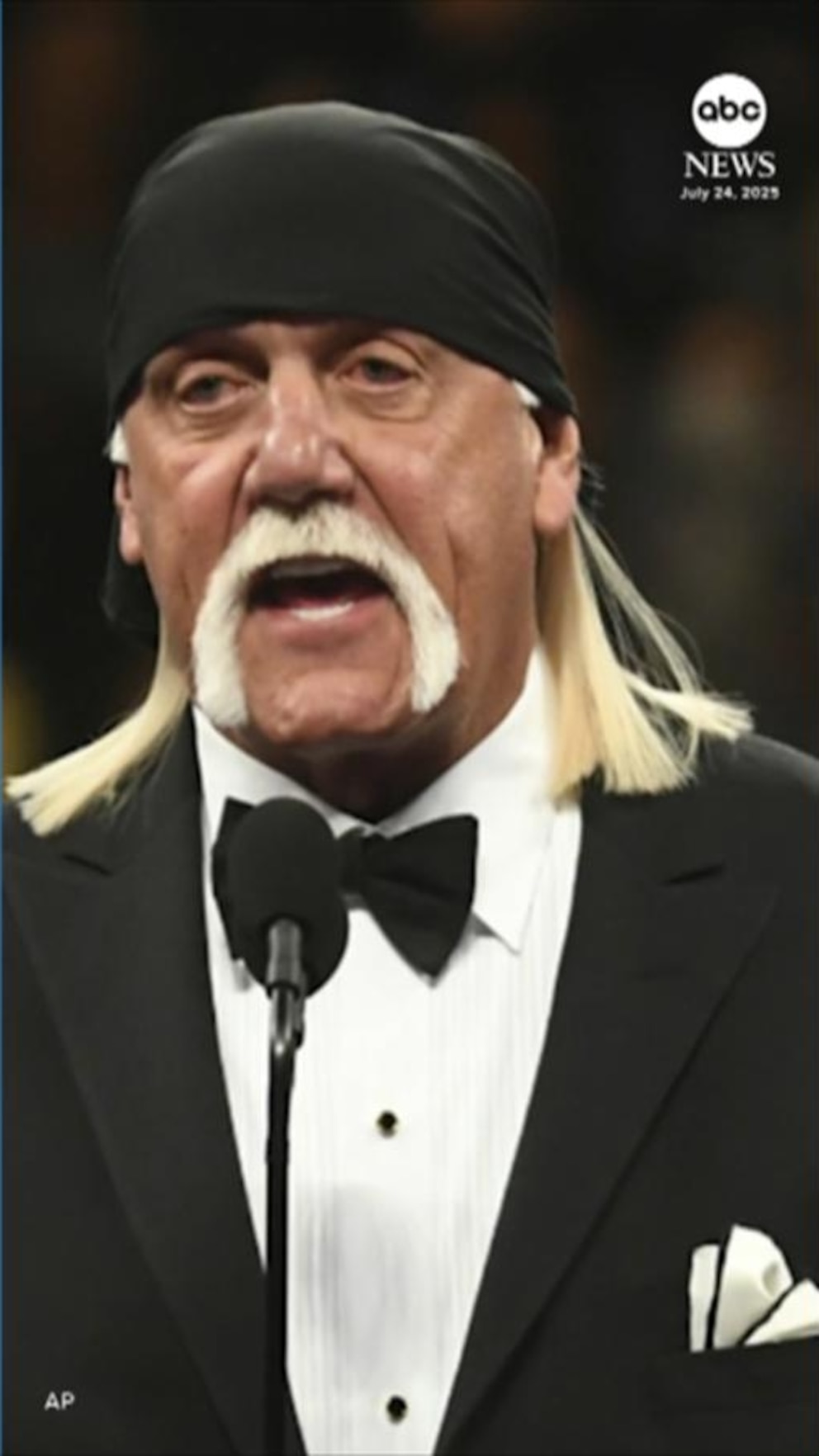 NextImg:Video Pro wrestling icon Hulk Hogan has died at 71, WWE confirmed