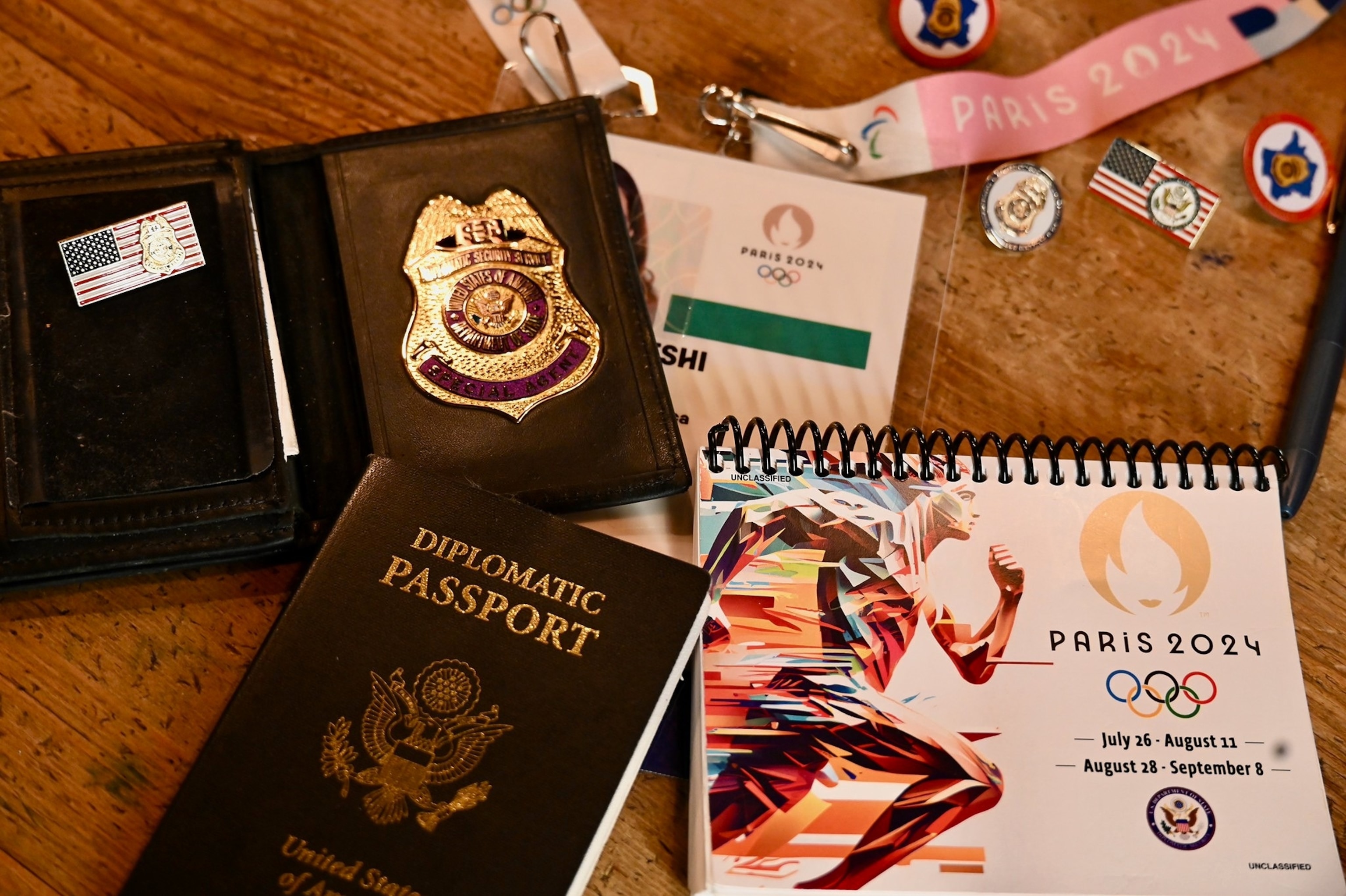 PHOTO: A photo released by the Department of State’s Diplomatic Security Service,  Aug. 15, 2024, announcing they will be the security lead for the United States at the 2024 Olympic and Paralympic Games in France.