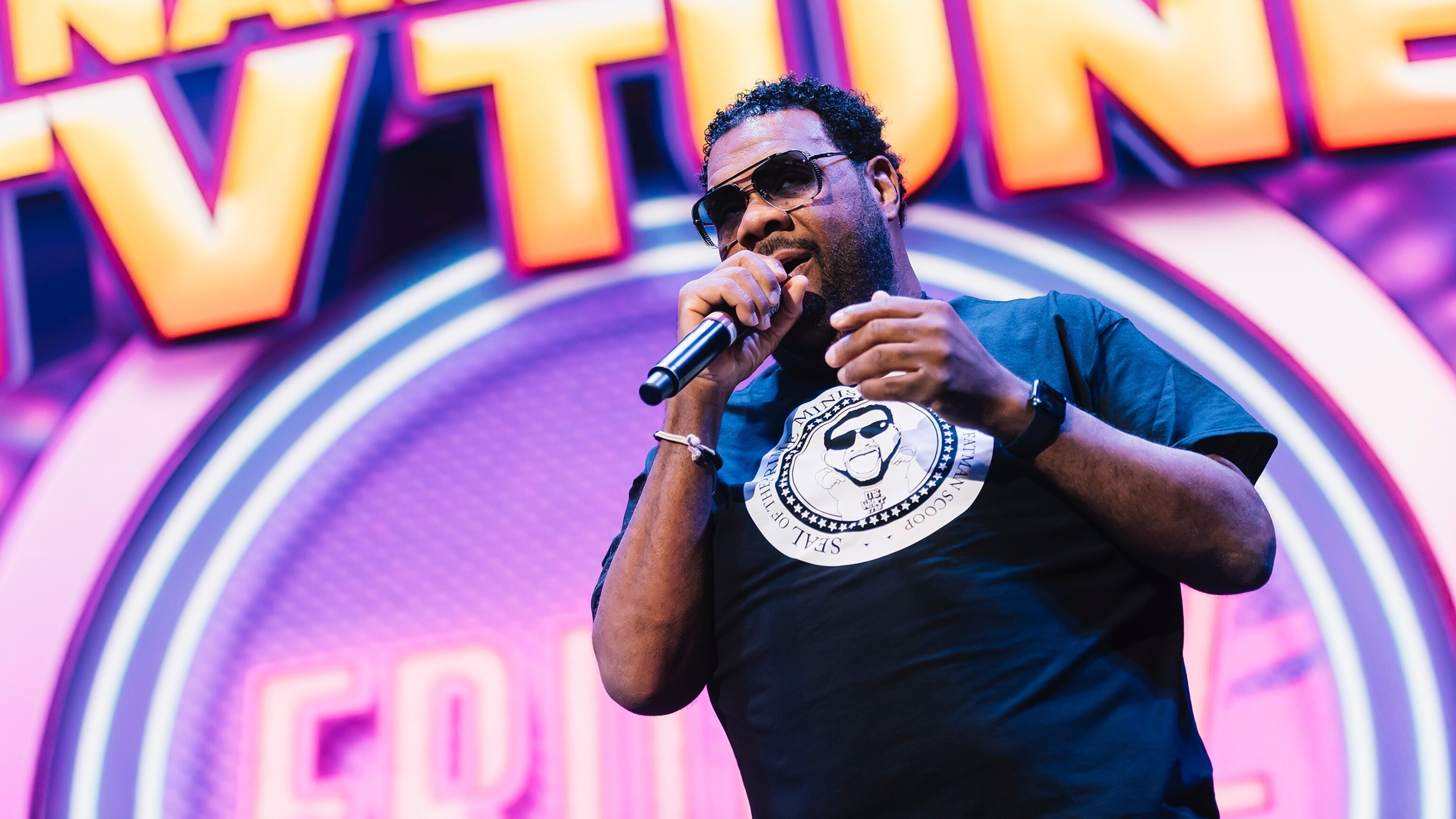 Rapper Fatman Scoop, known for hits with Missy Elliott and