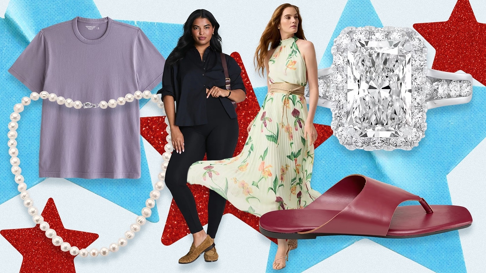 Memorial Day fashion sales on men's and women's clothes, jewelry and more