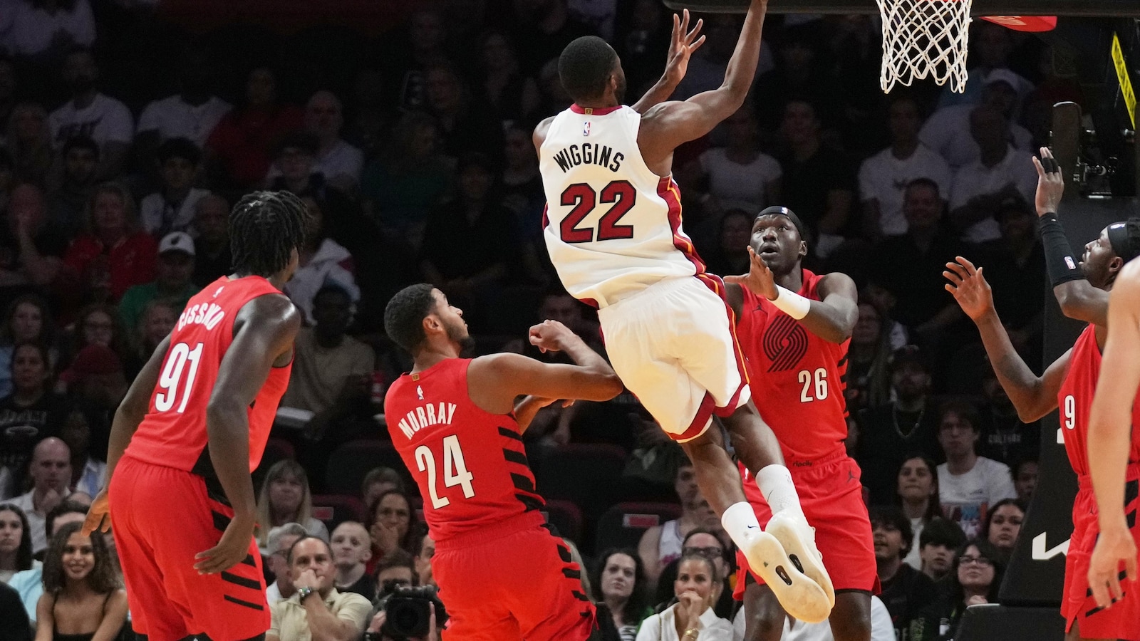 Nikola Jovic's career-high 29 points lead the Heat past the Trail Blazers 136-131