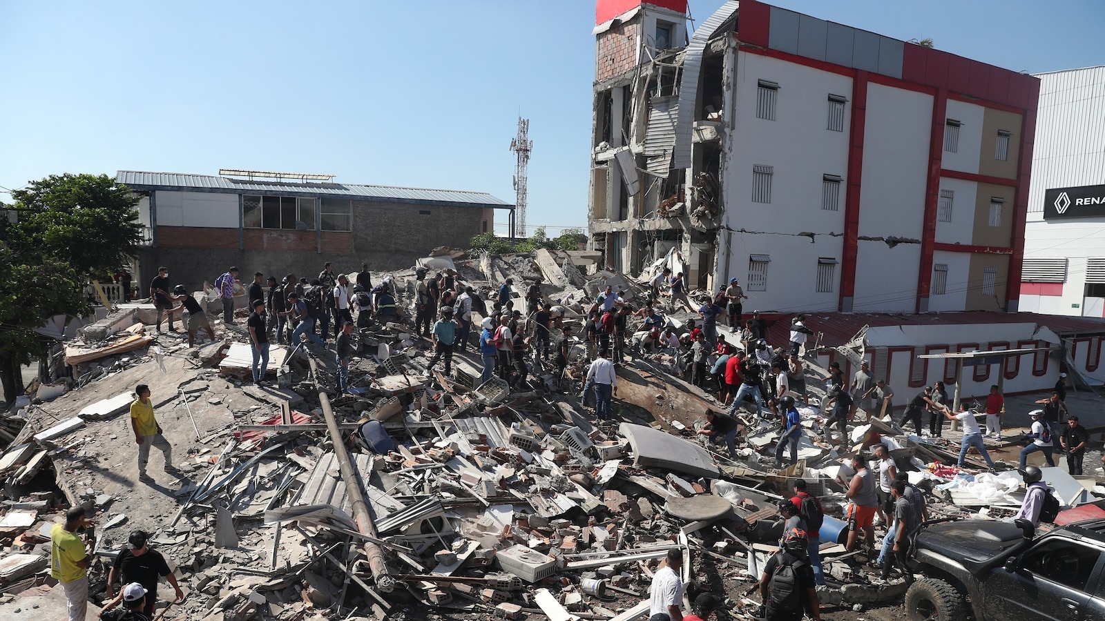 Colombia earthquake: At least 24 dead, people trapped in collapsed buildings, officials say