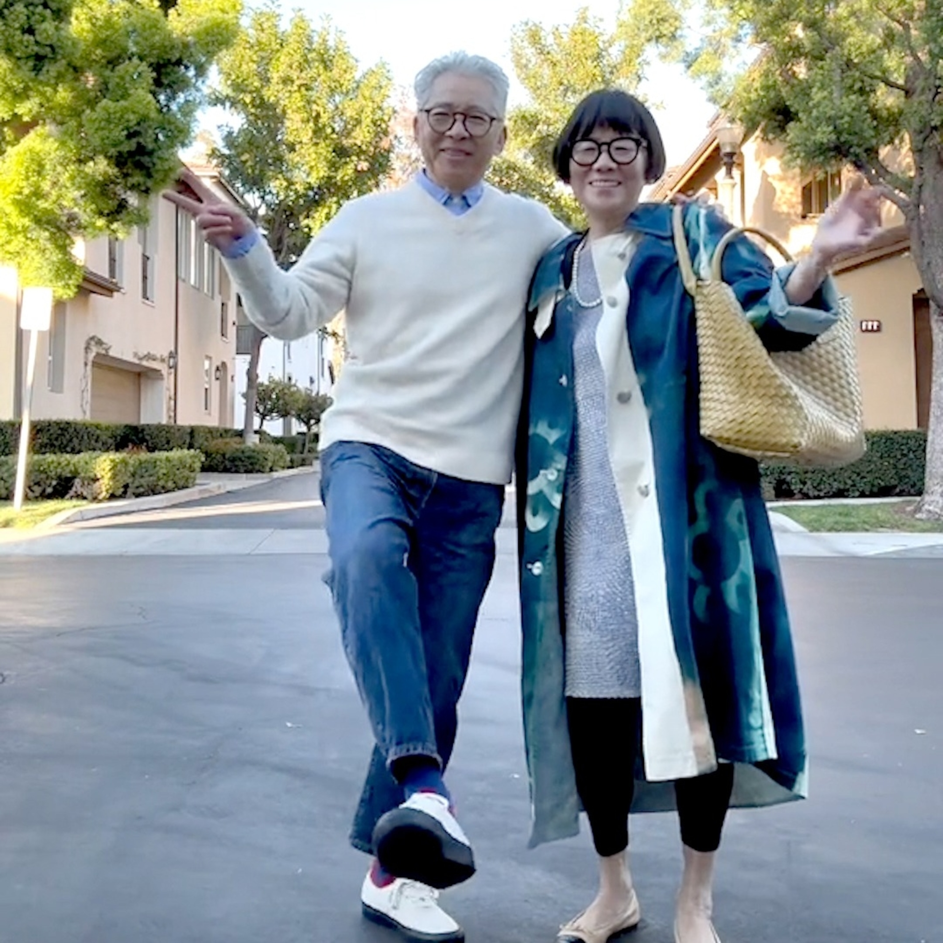 This couple in their 70s is winning the internet with their